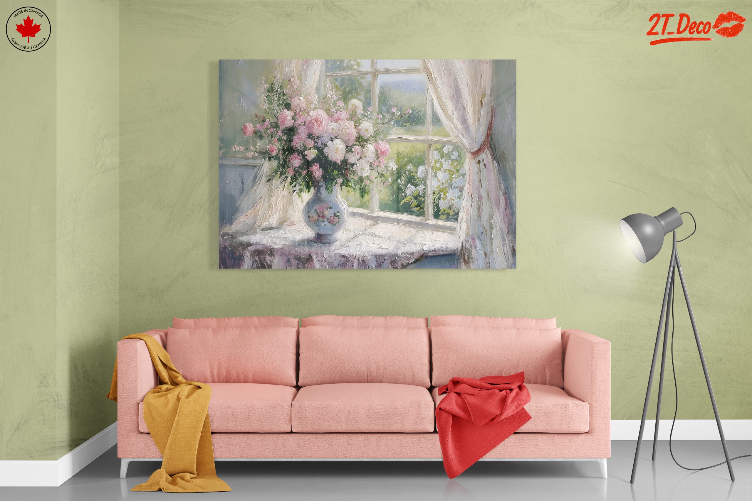 Bouquet of Blossoms by a Sunlit Window - Image 7