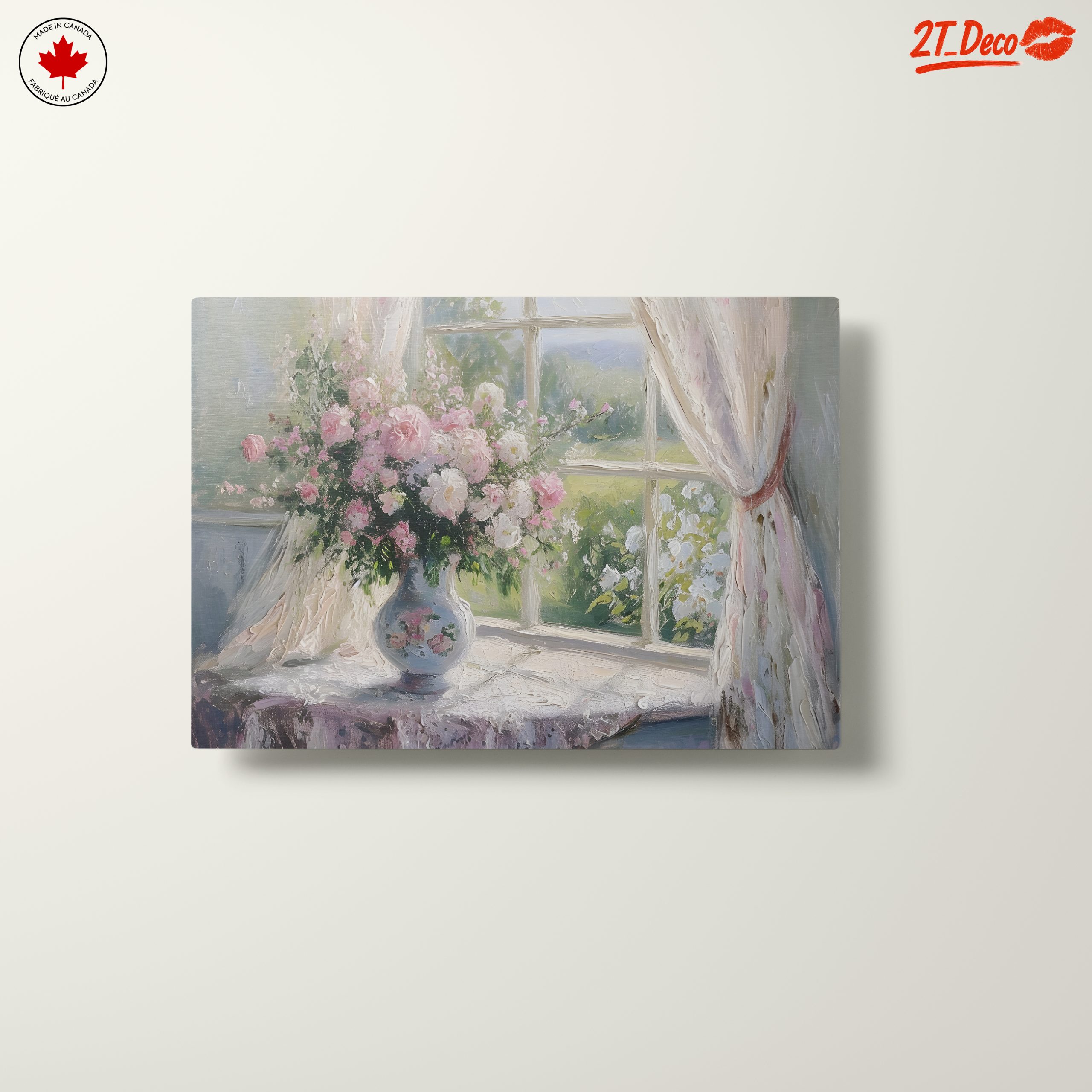 Bouquet of Blossoms by a Sunlit Window - Image 10