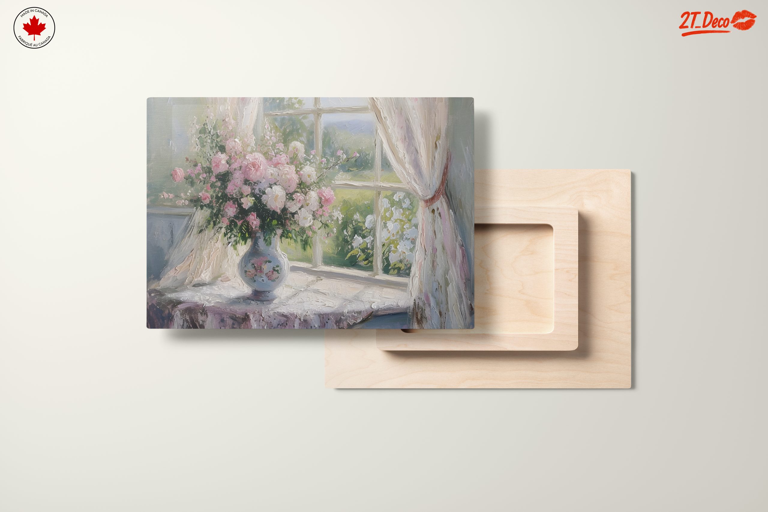Bouquet of Blossoms by a Sunlit Window - Image 11