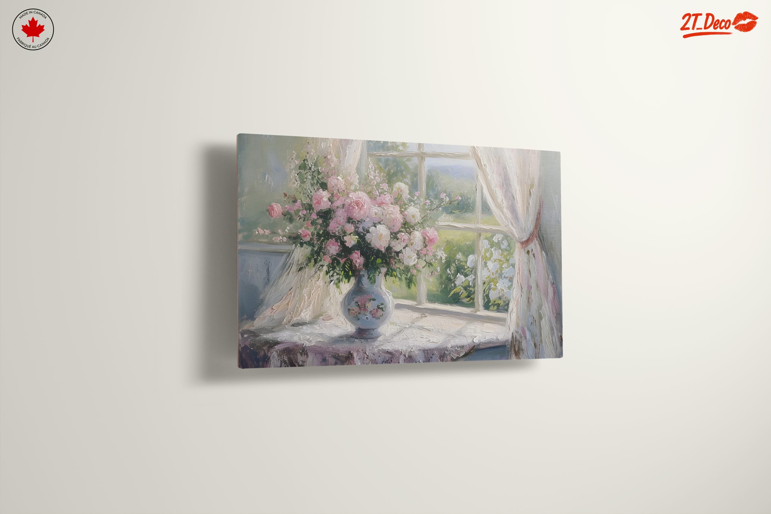 Bouquet of Blossoms by a Sunlit Window - Image 13