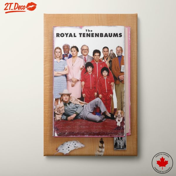 The Royal Tenenbaums Character Illustration Art
