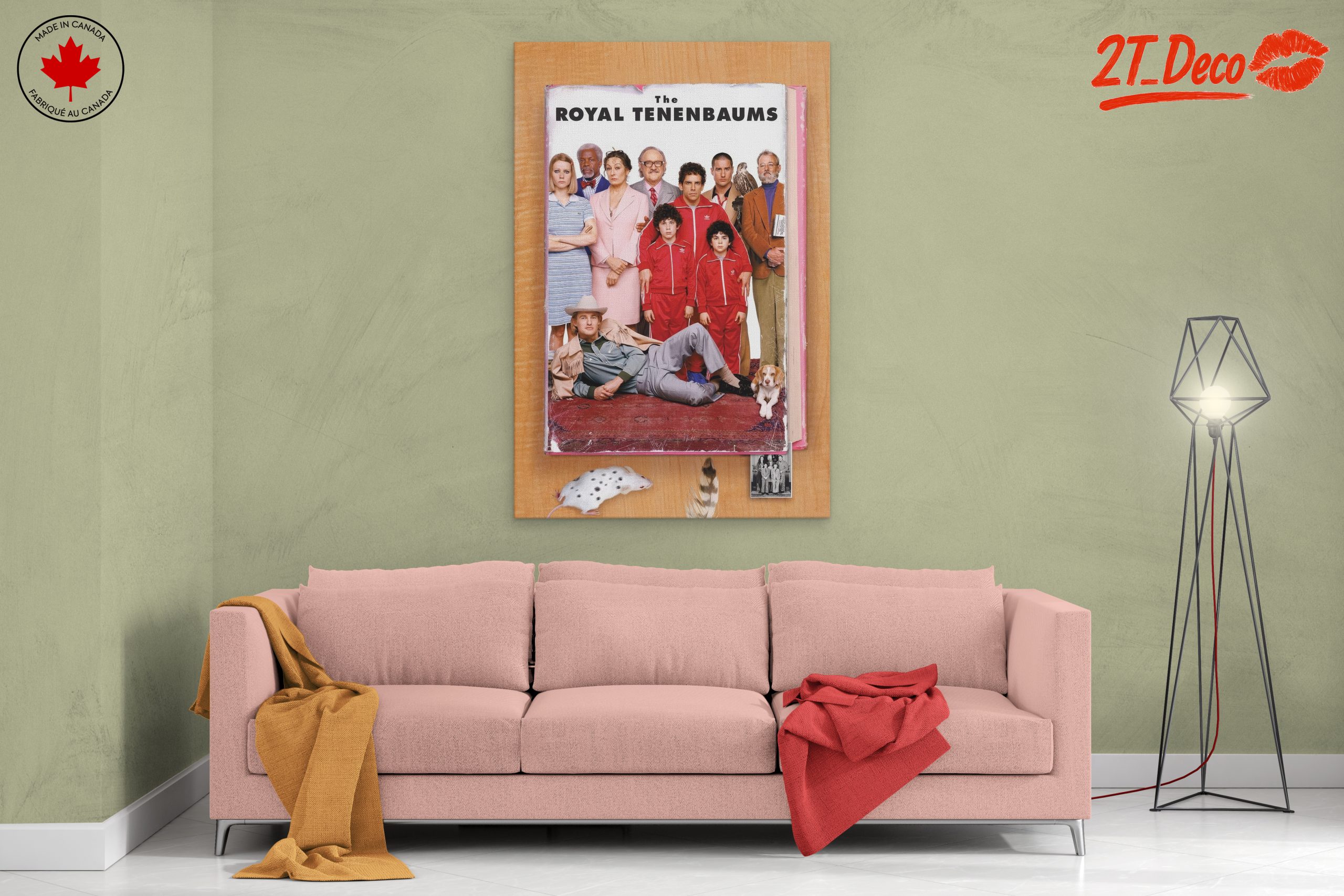 The Royal Tenenbaums Character Illustration Art - Image 2