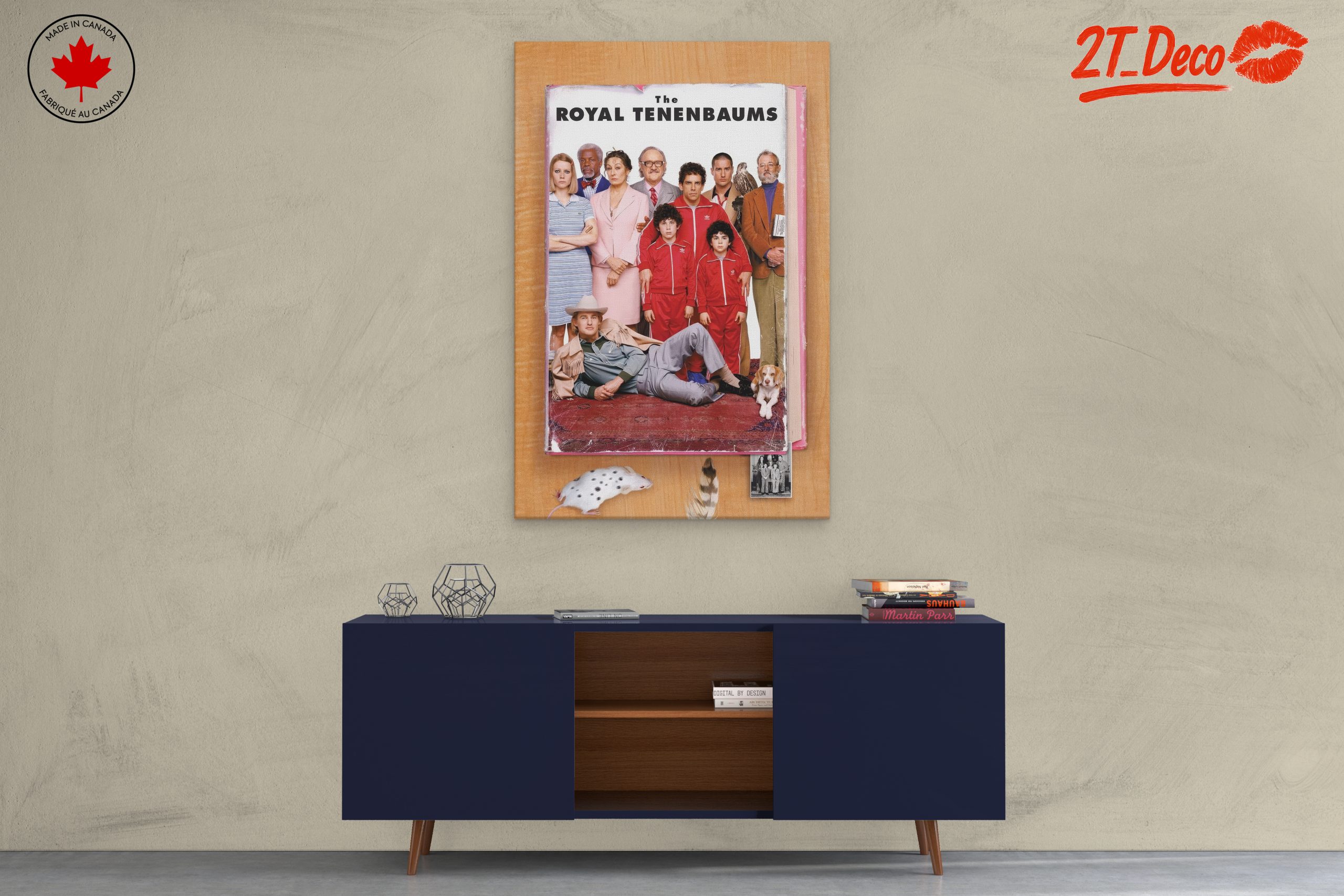 The Royal Tenenbaums Character Illustration Art - Image 3