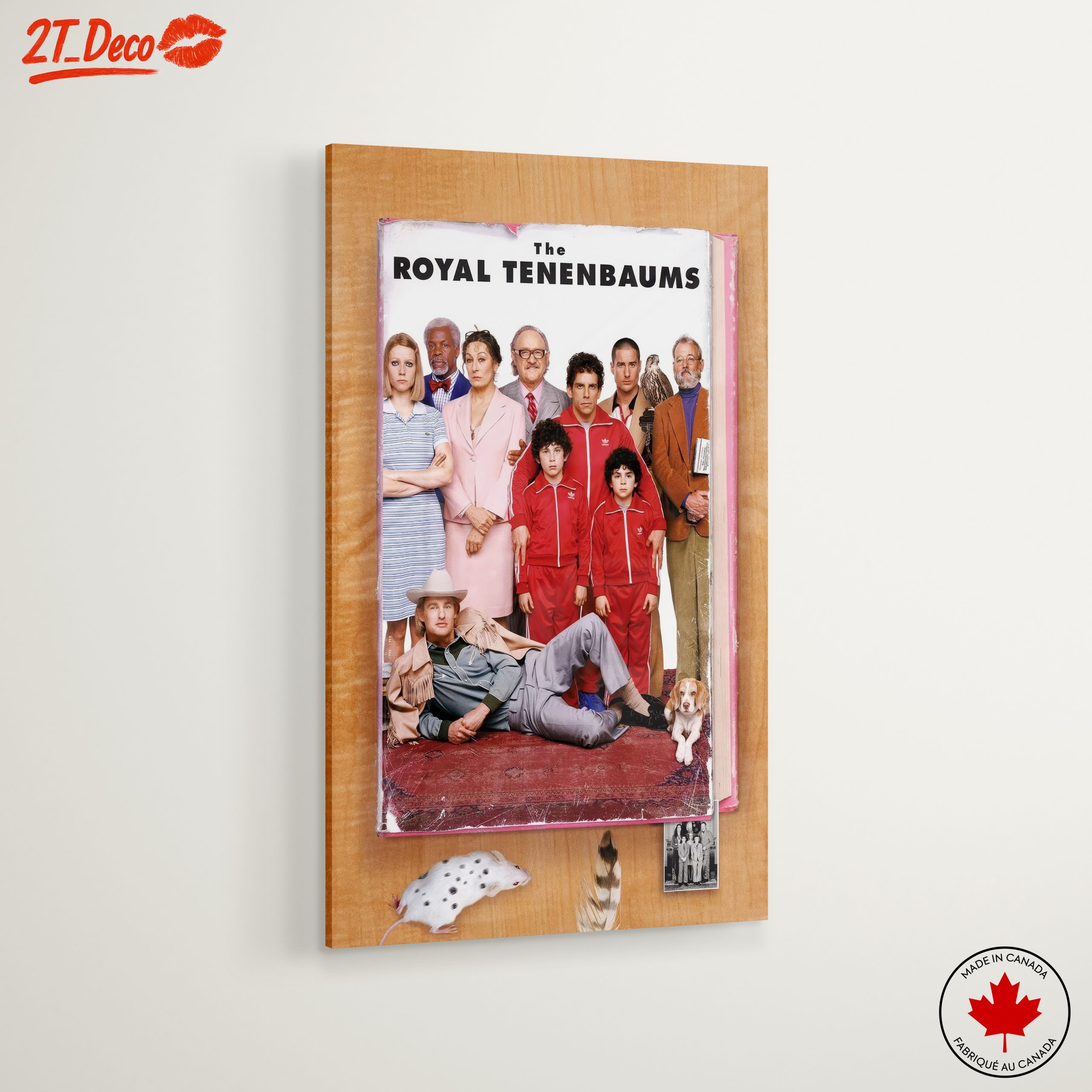 The Royal Tenenbaums Character Illustration Art - Image 6