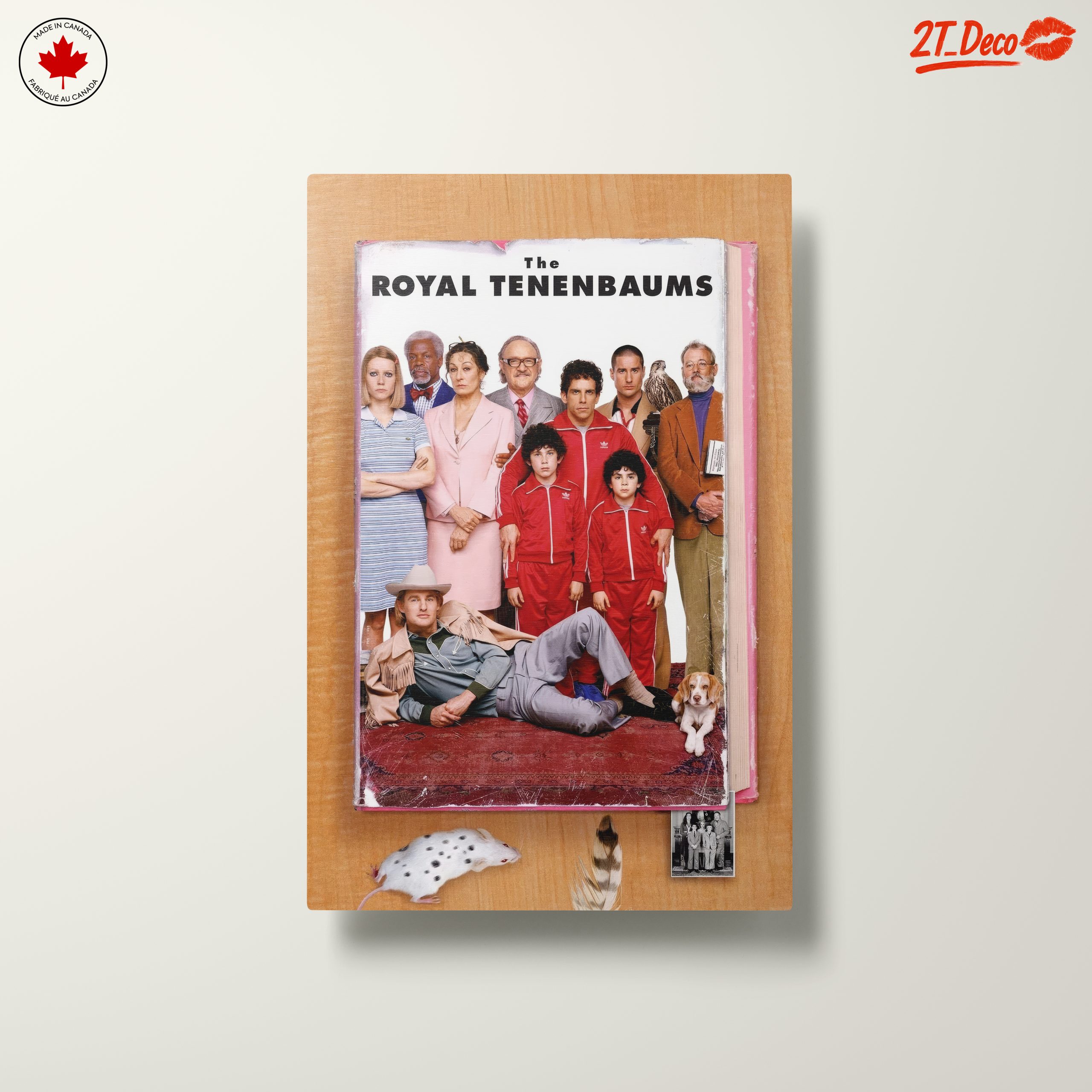 The Royal Tenenbaums Character Illustration Art - Image 10