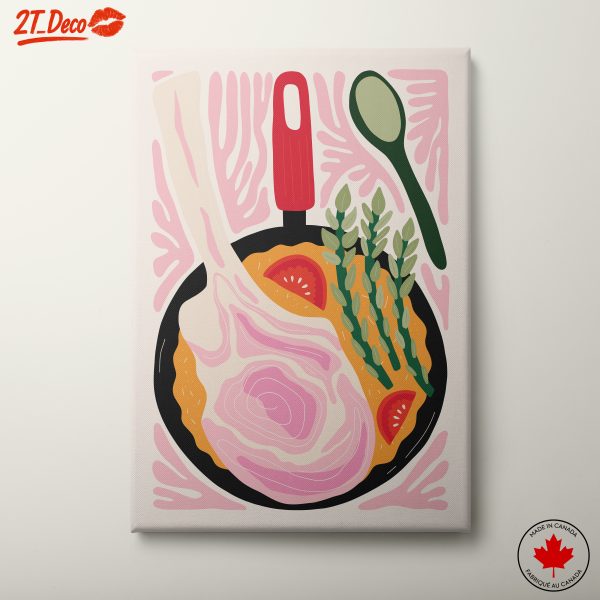 Colorful Abstract Food Art for Your Kitchen 2