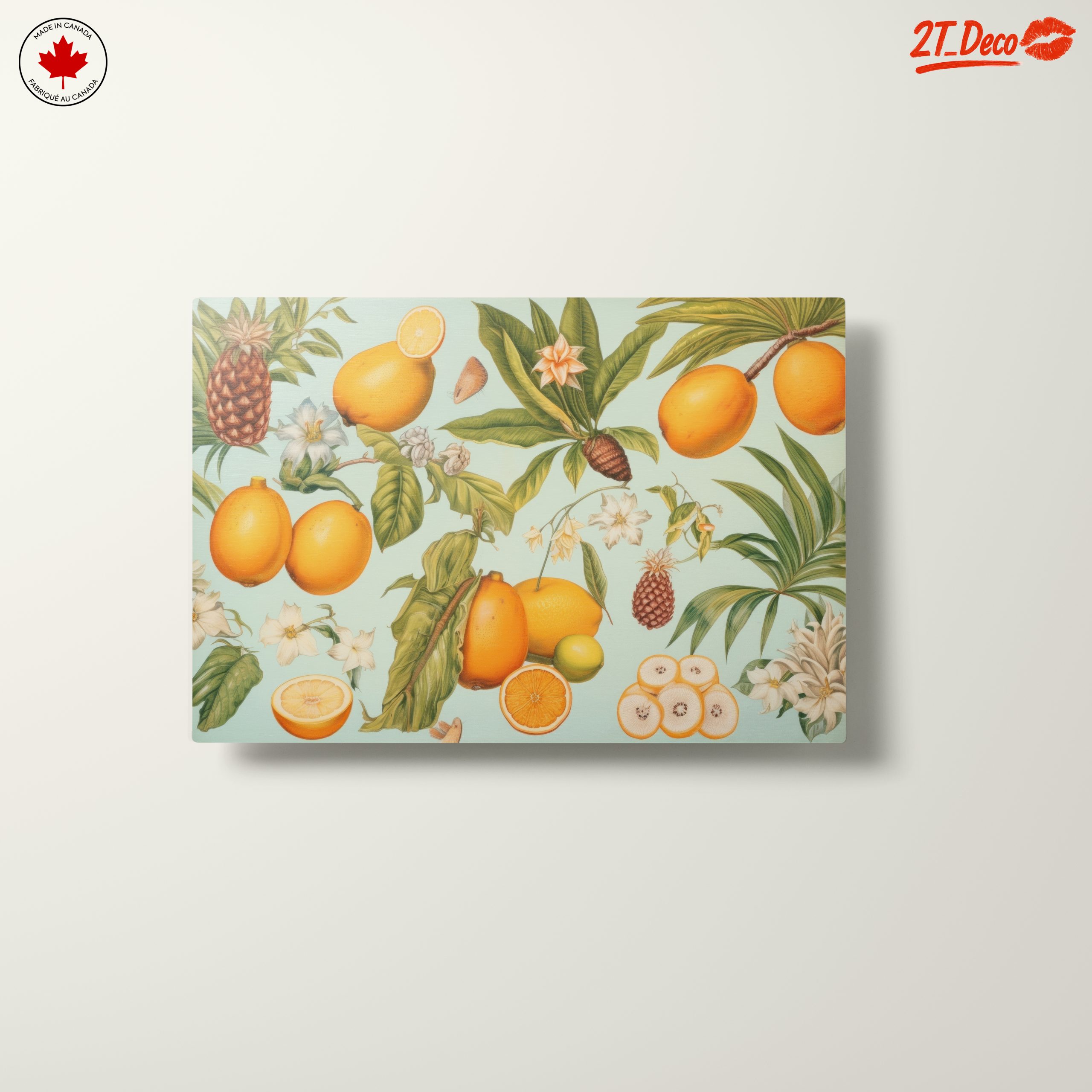 Vibrant Abstract Fruit Art Composition - Image 10