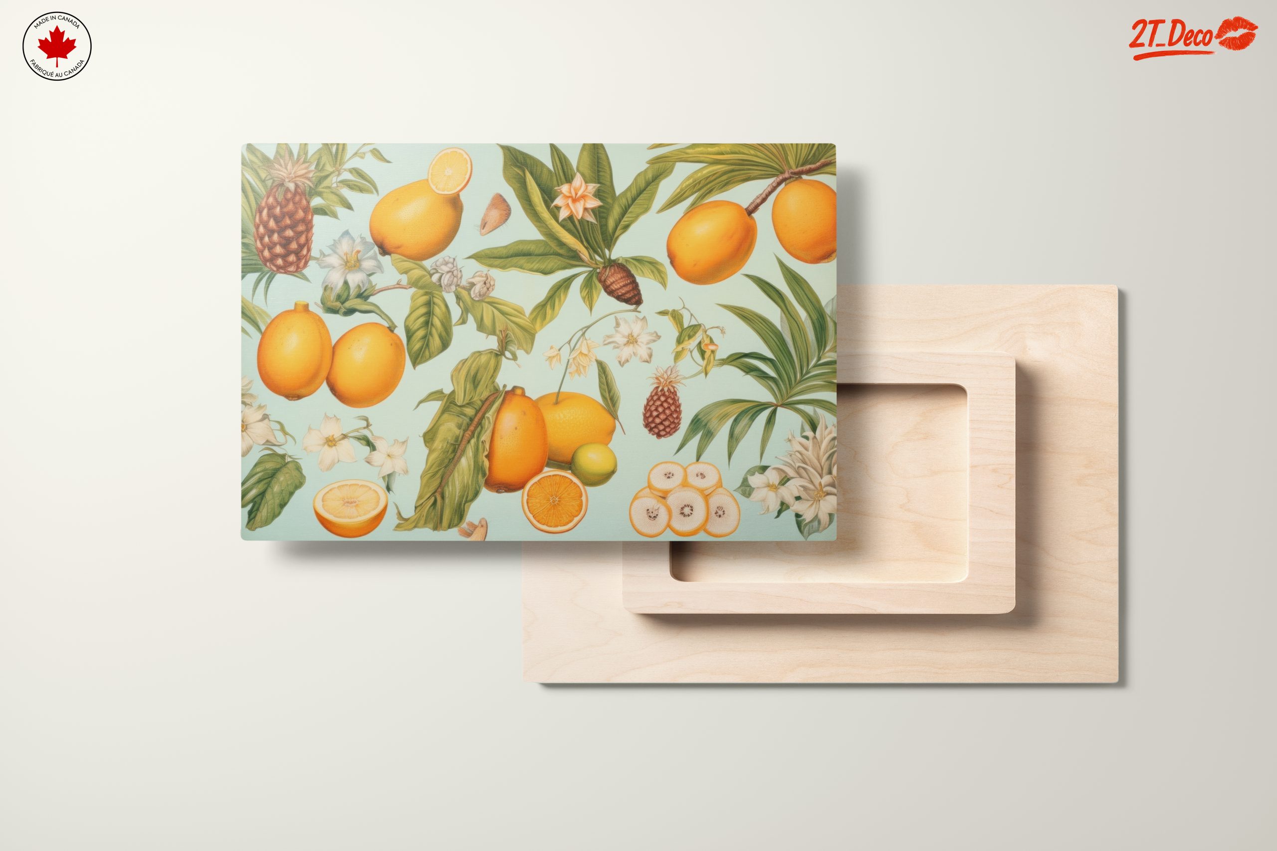 Vibrant Abstract Fruit Art Composition - Image 11