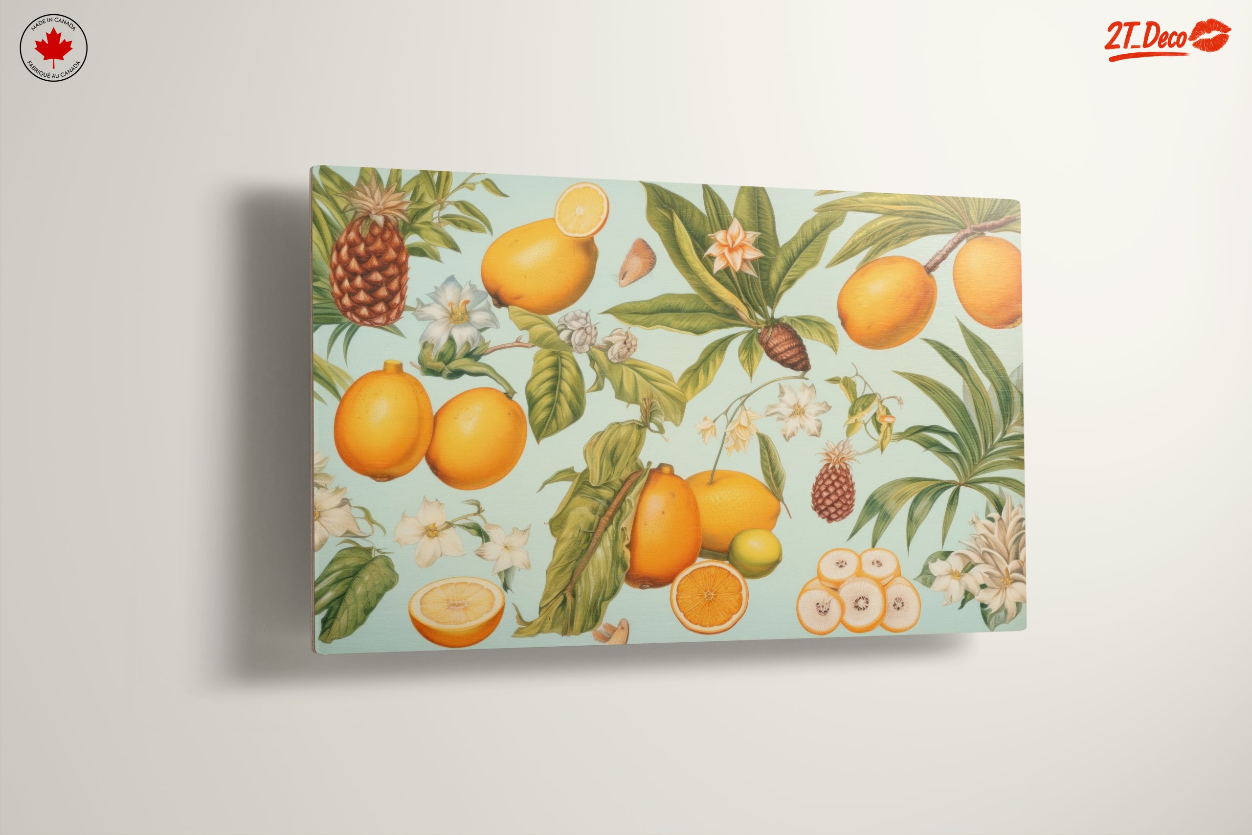 Vibrant Abstract Fruit Art Composition - Image 13