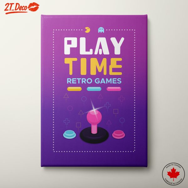 Play Time Retro Gaming Artwork
