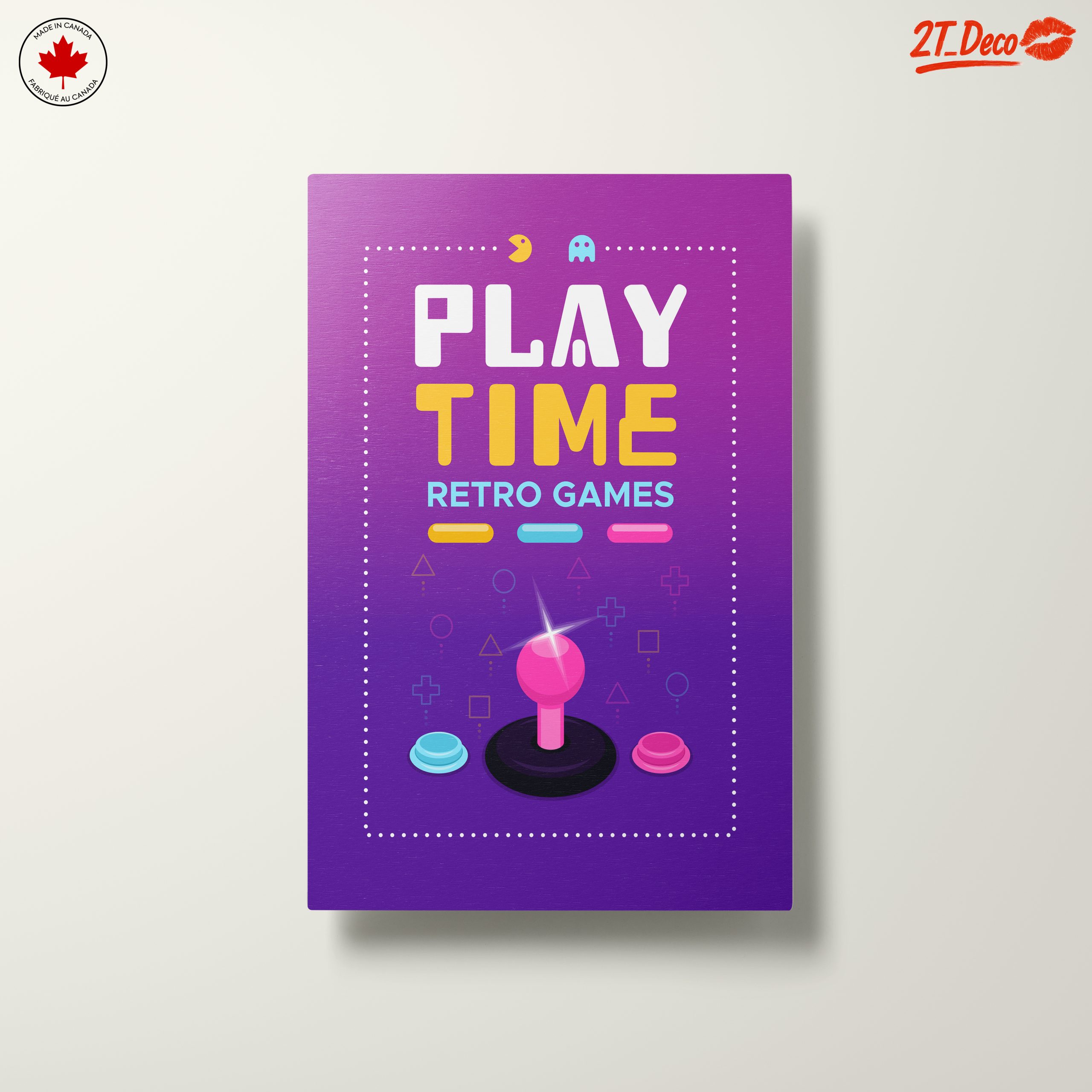 Play Time Retro Gaming Artwork - Image 10