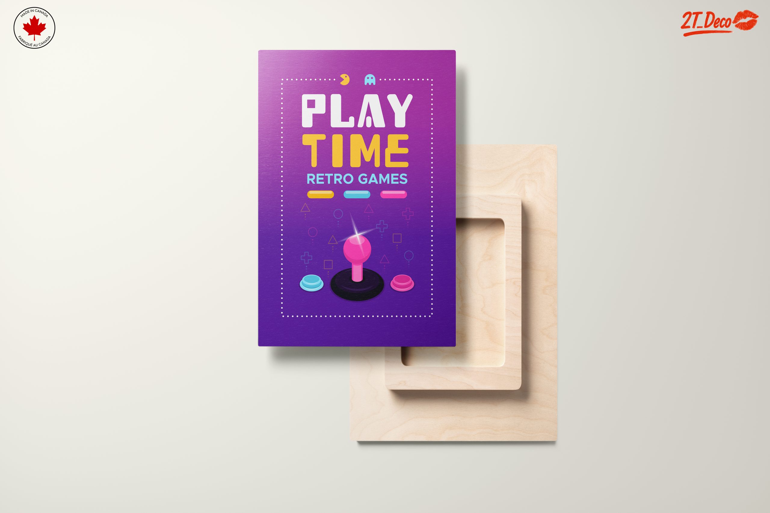 Play Time Retro Gaming Artwork - Image 11