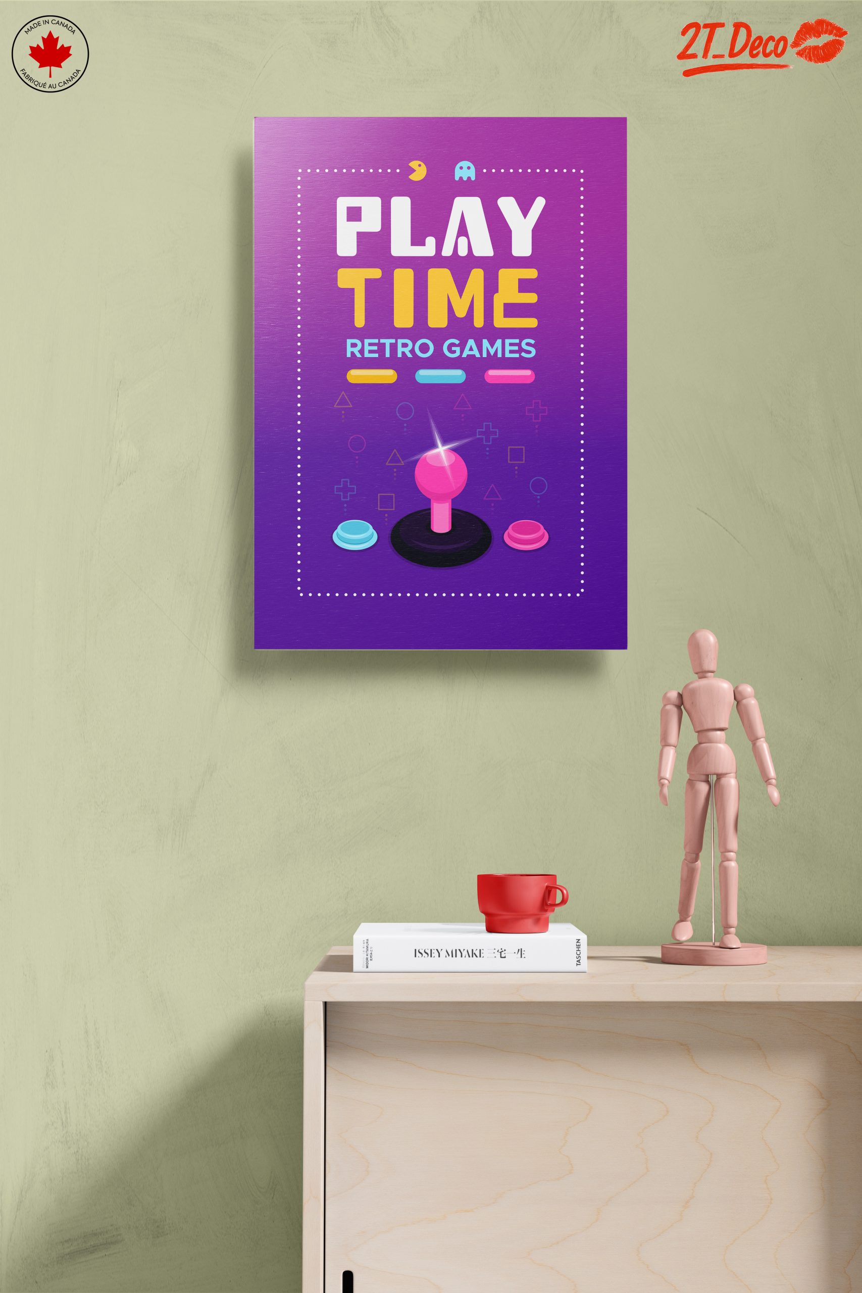 Play Time Retro Gaming Artwork - Image 14