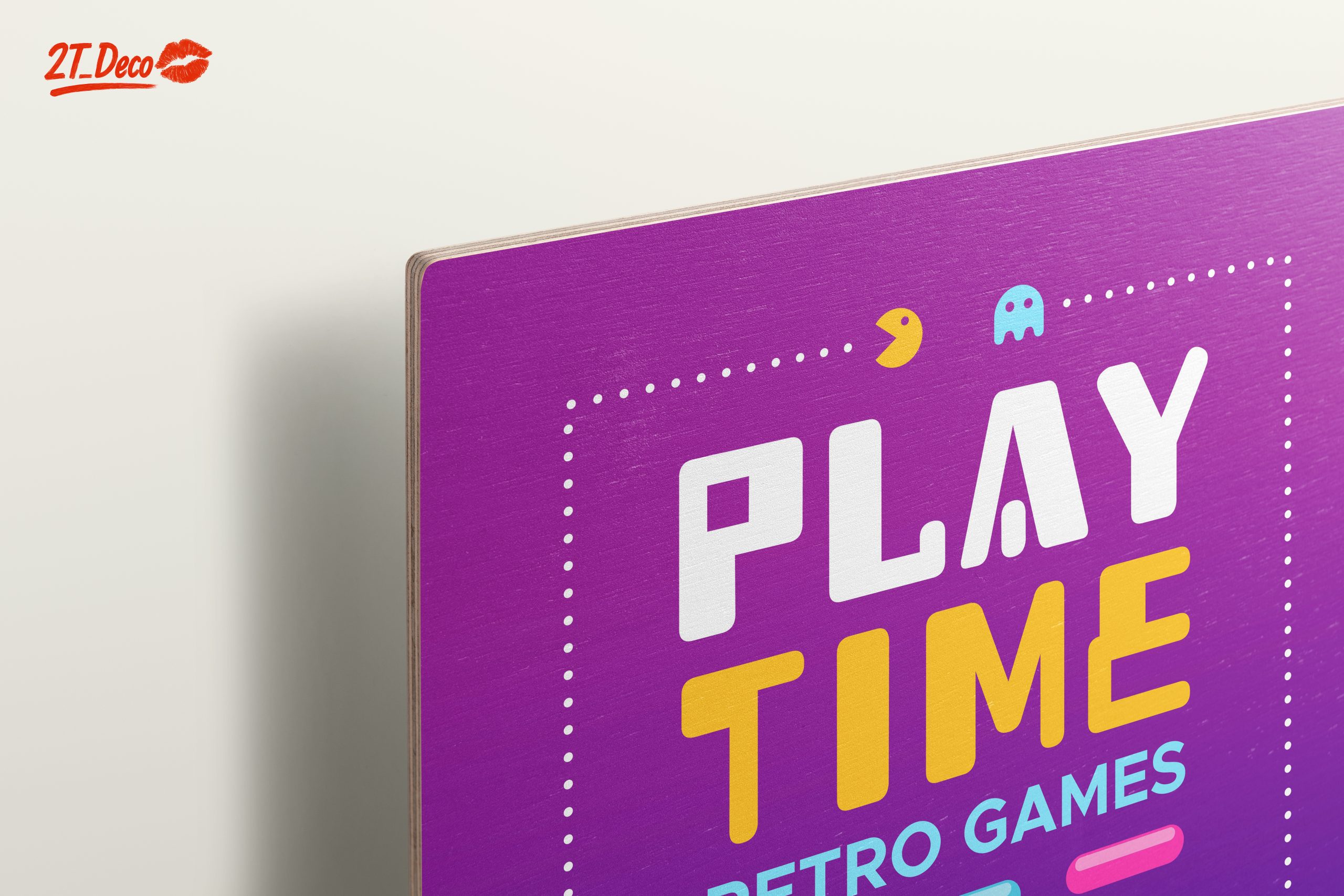 Play Time Retro Gaming Artwork - Image 15