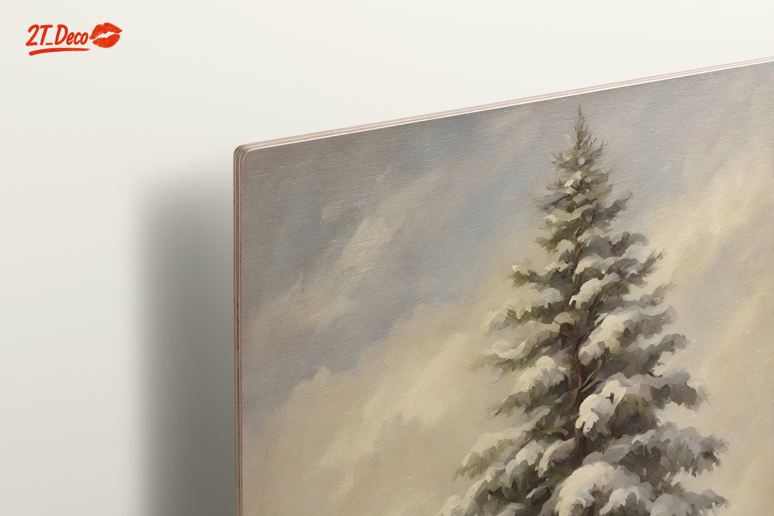 Snowy Evergreen Tree in Nature - Image 15