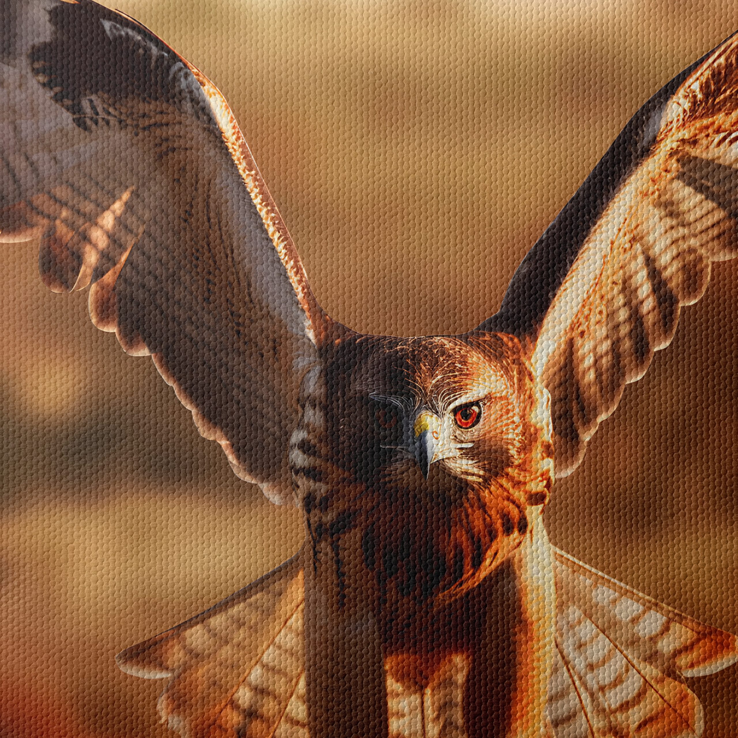 Majestic Eagle in Flight Wall Art 2 - Image 4