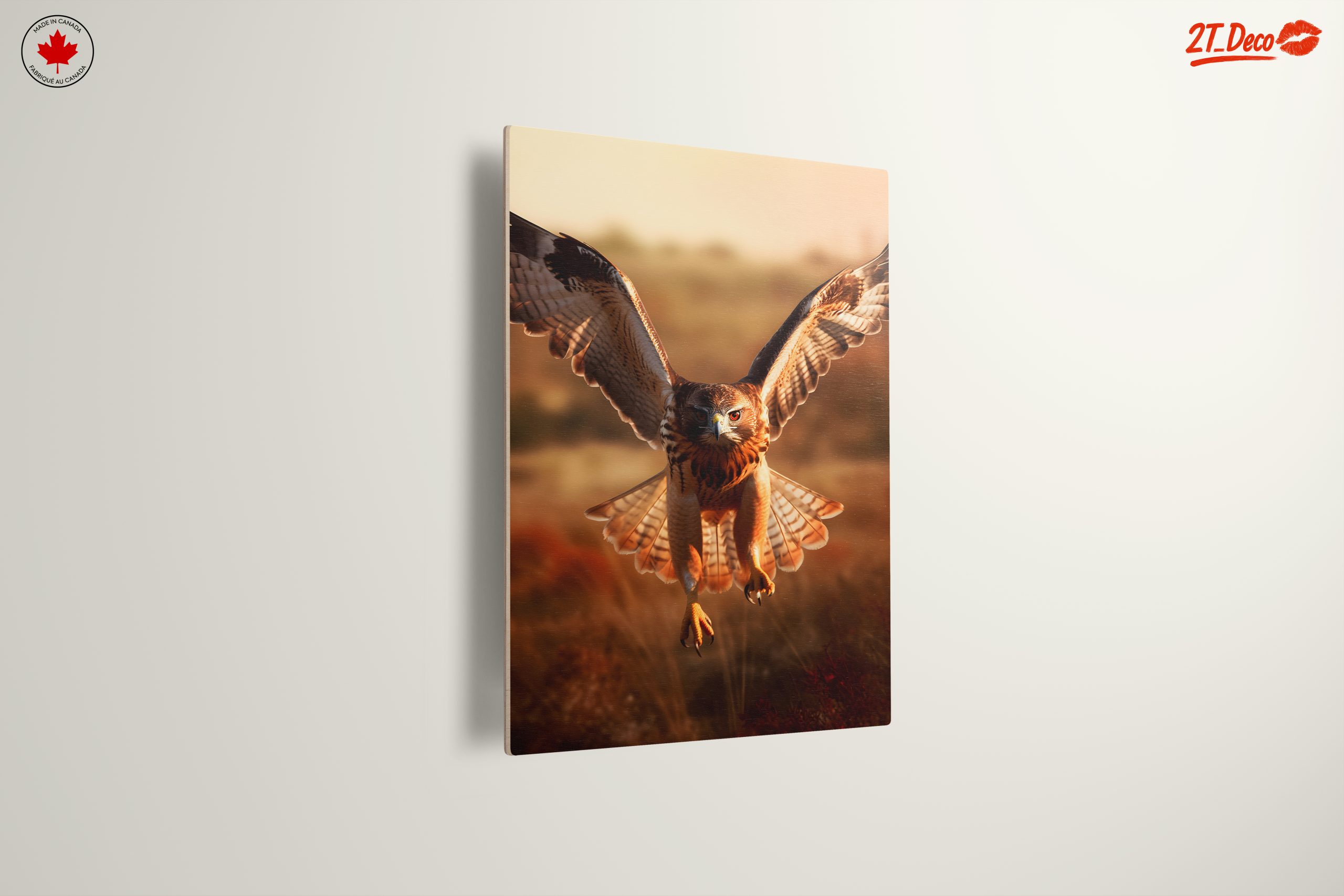 Majestic Eagle in Flight Wall Art 2 - Image 13