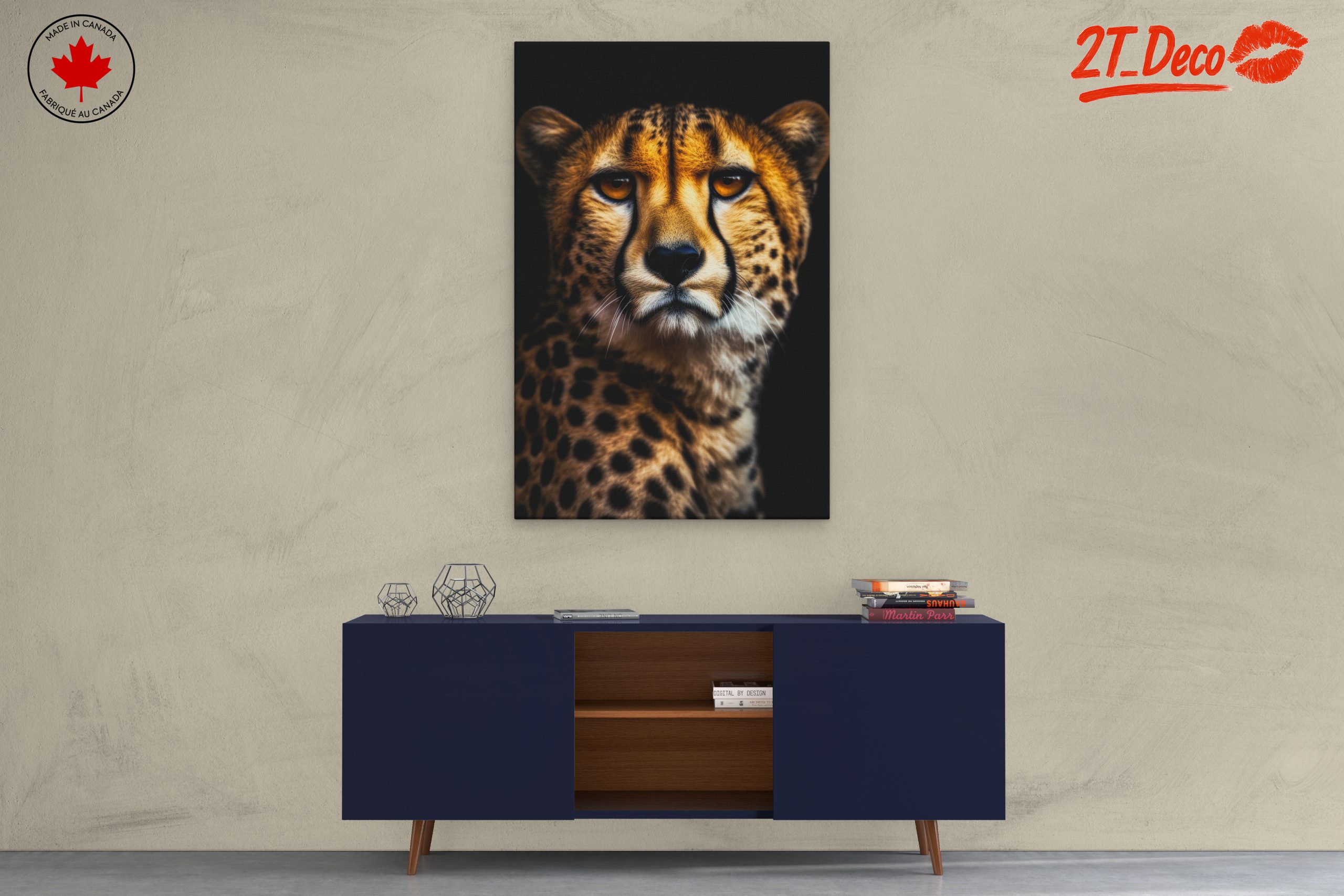 Stunning Cheetah Wall Art - Image 3