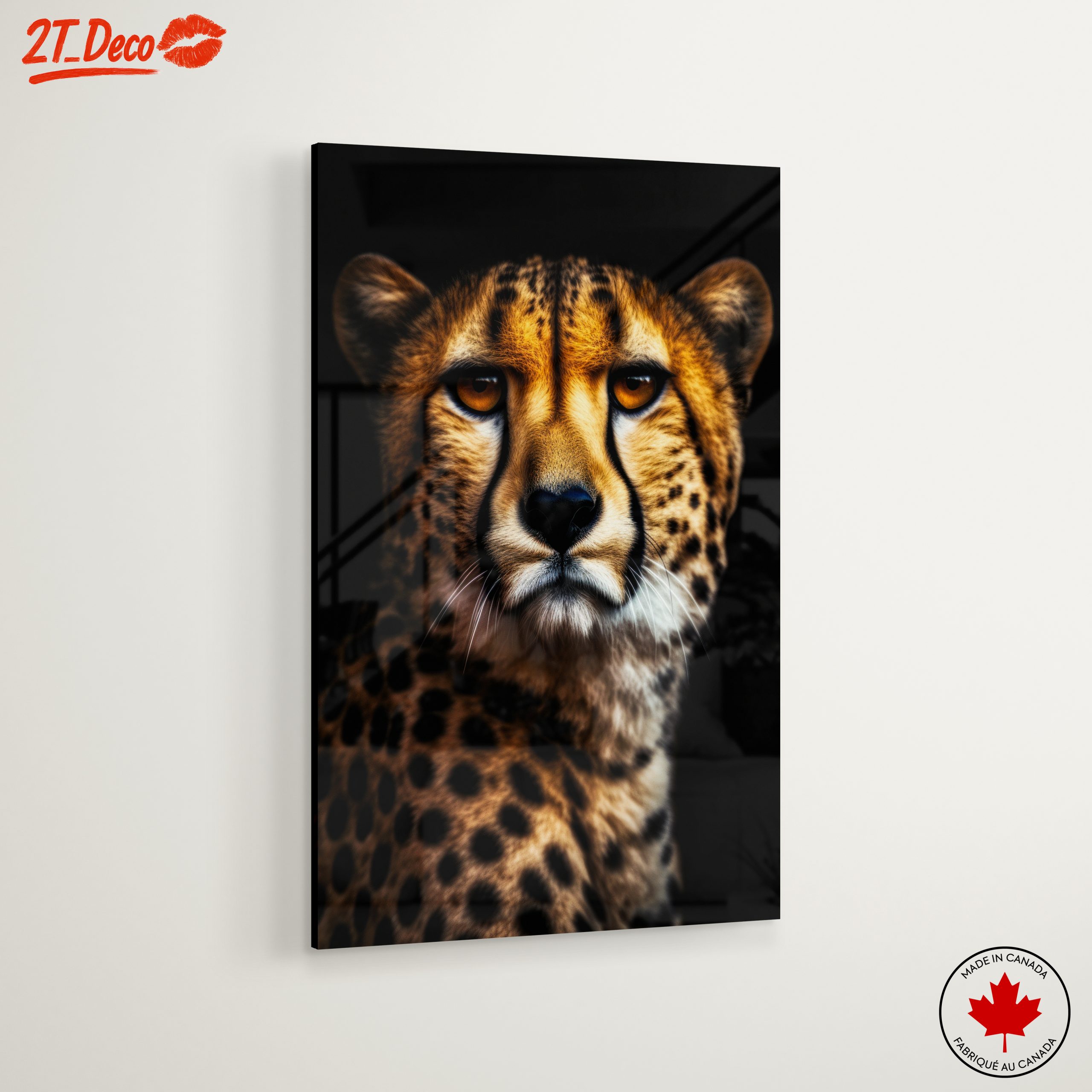Stunning Cheetah Wall Art - Image 6