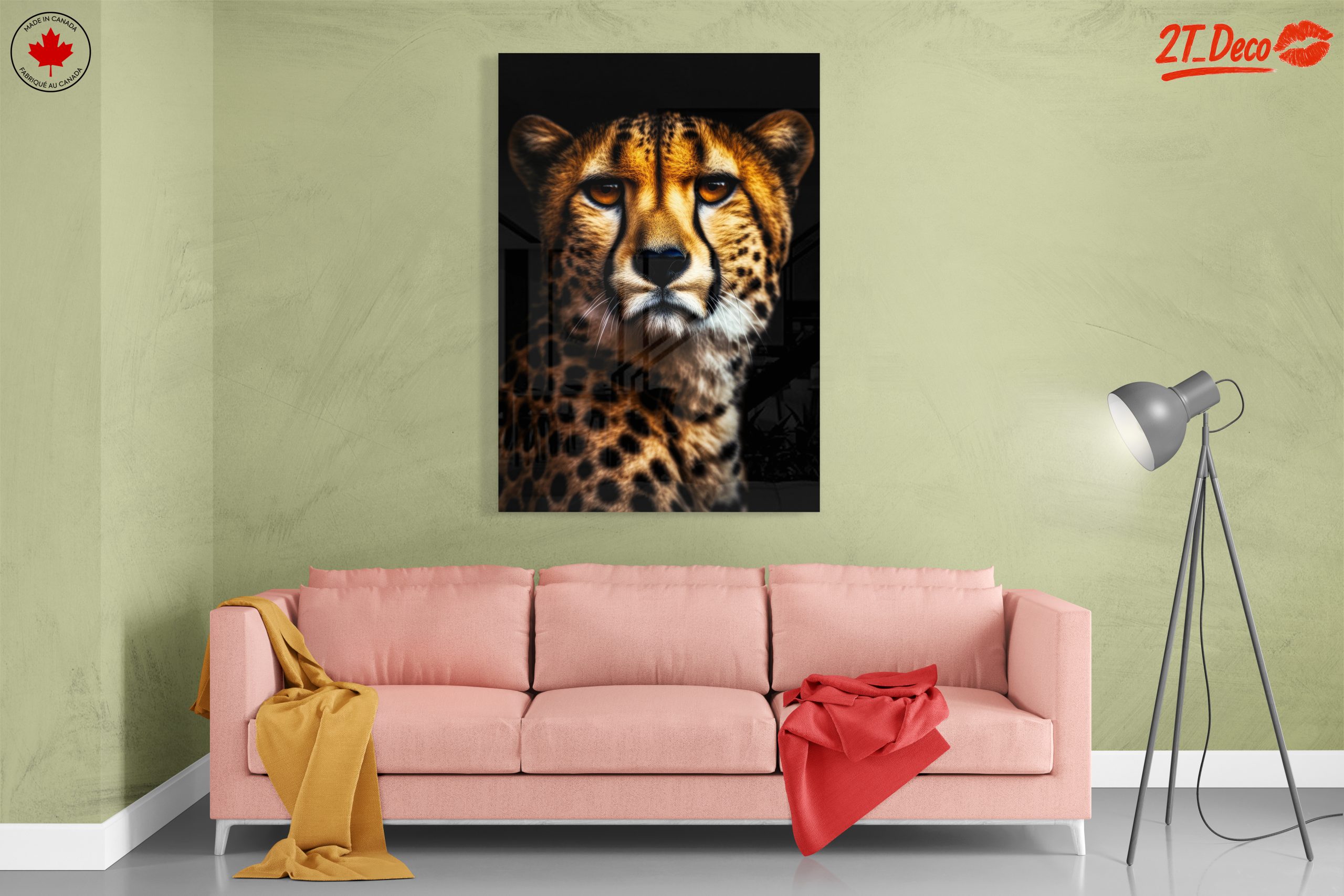 Stunning Cheetah Wall Art - Image 7