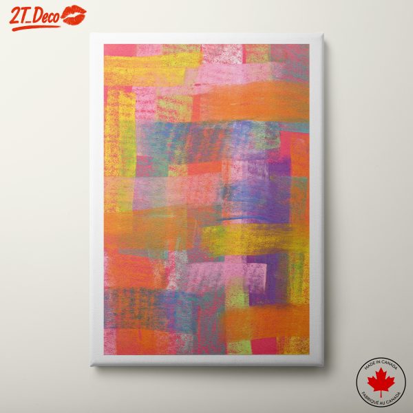 Vibrant Abstract Colorful Art