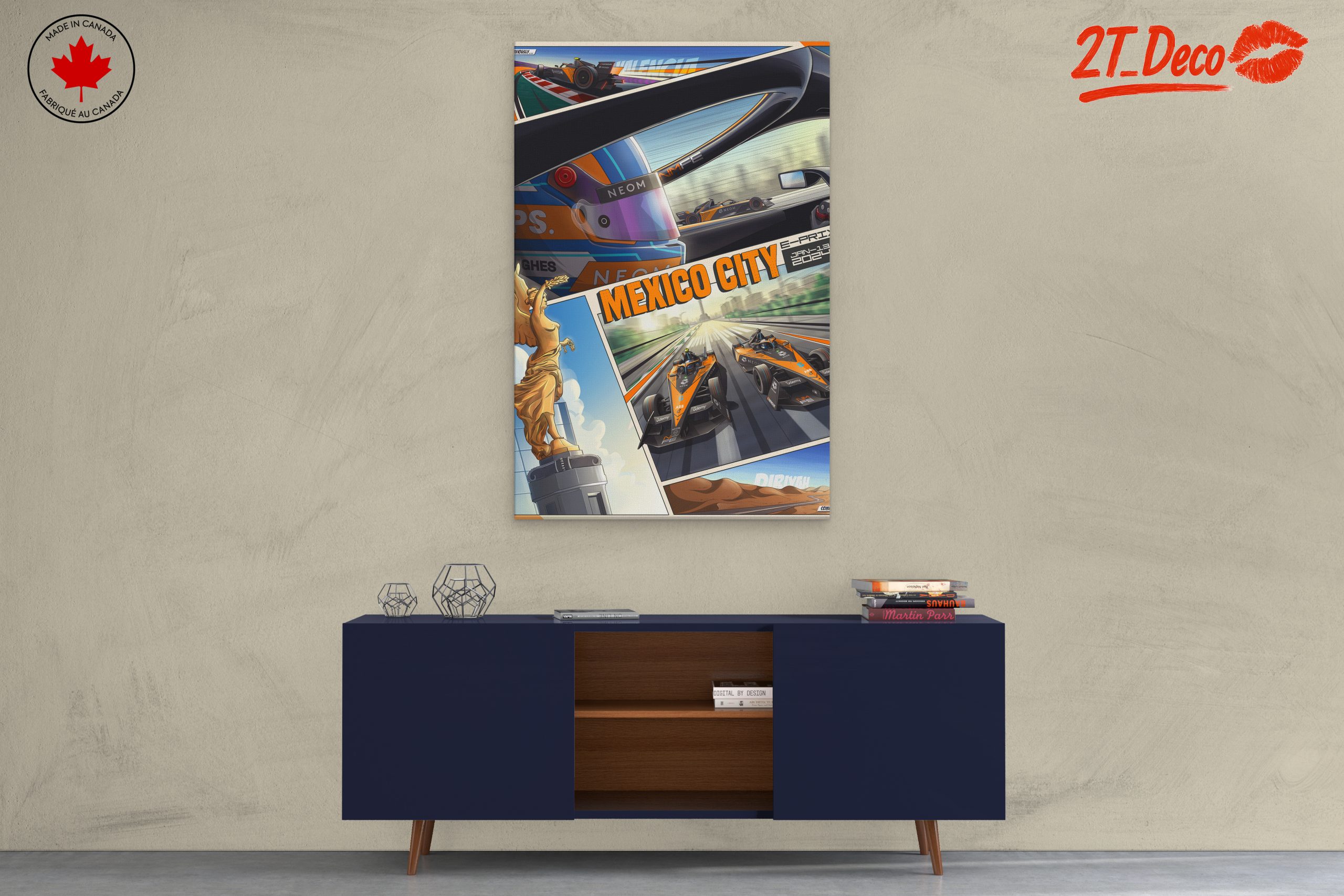 Exciting Mexico City Formula E Art - Image 3