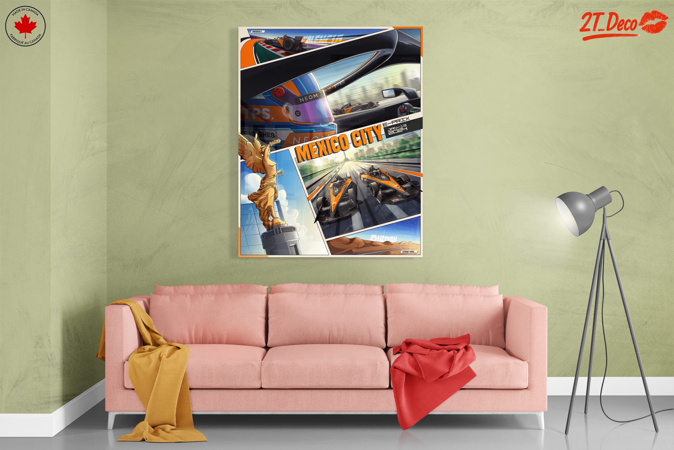 Exciting Mexico City Formula E Art - Image 7