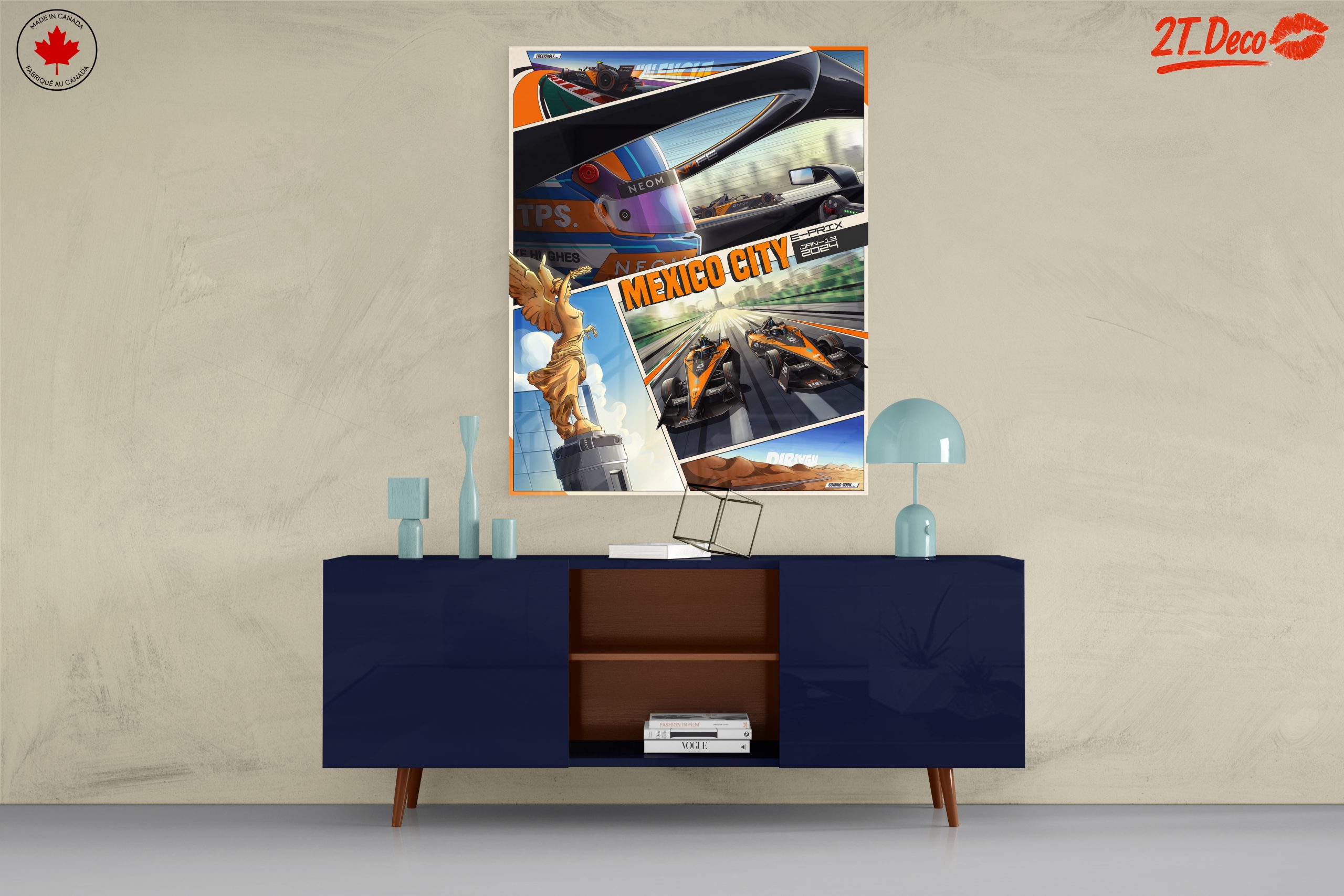 Exciting Mexico City Formula E Art - Image 8