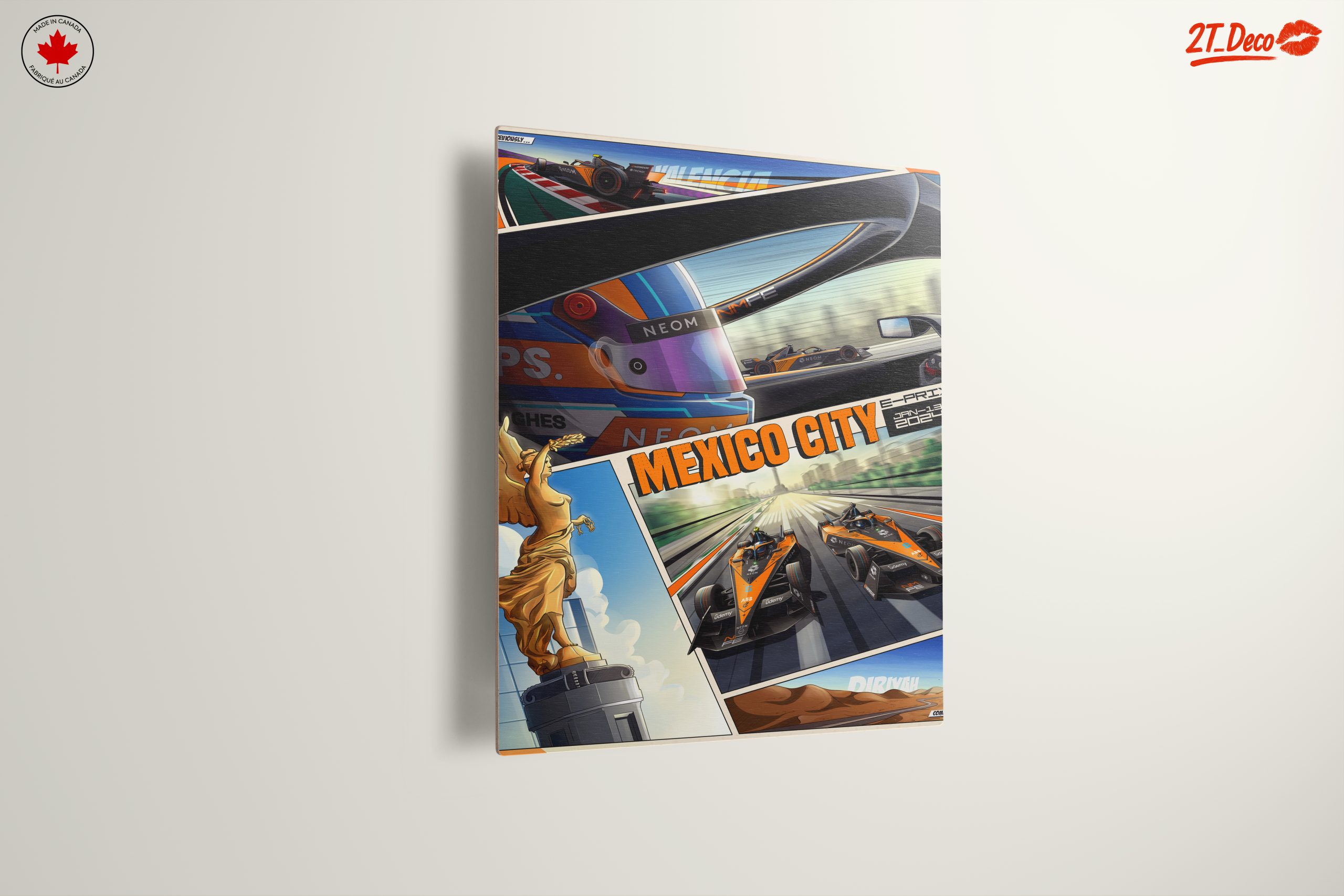 Exciting Mexico City Formula E Art - Image 13
