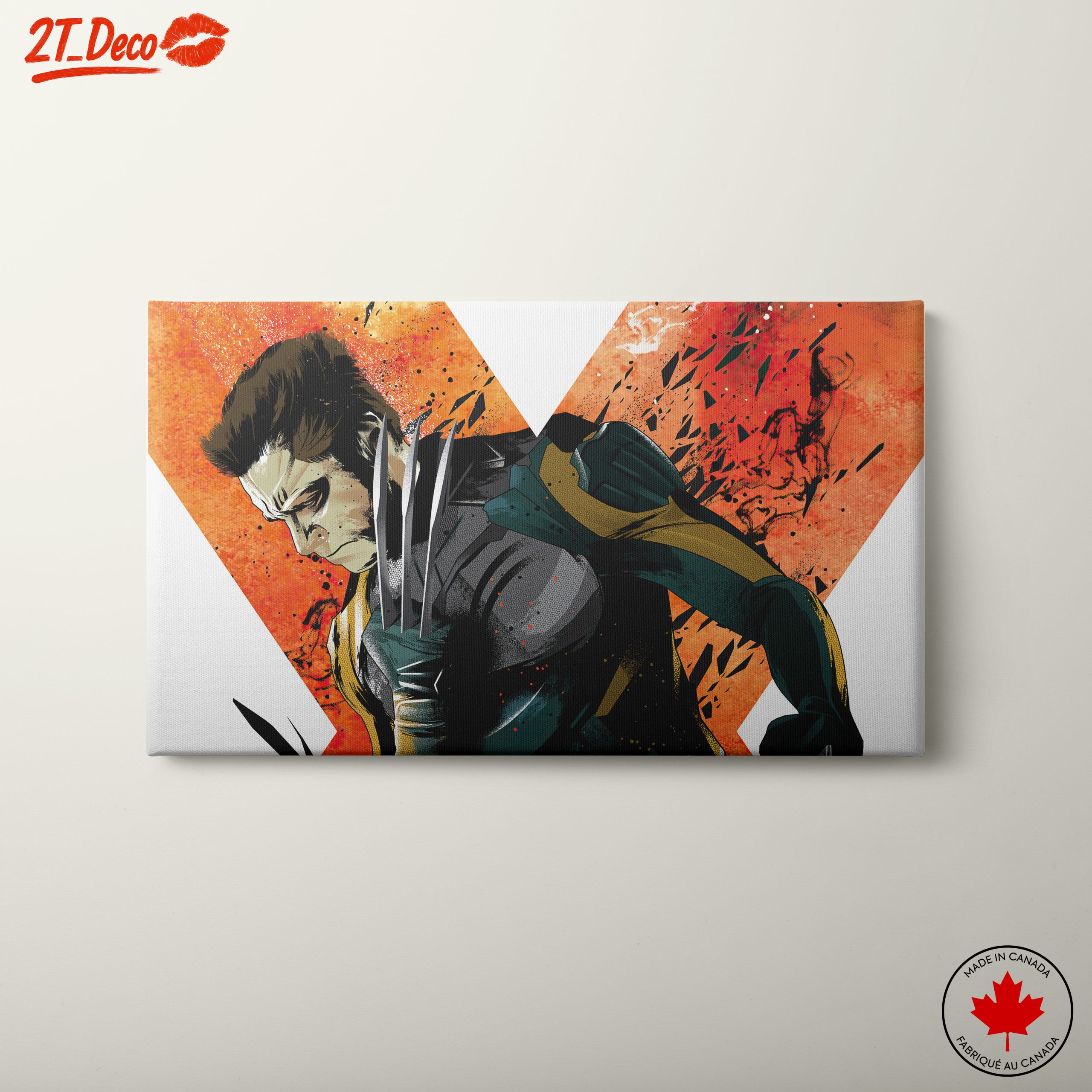 Marvel Wolverine Action Art 2