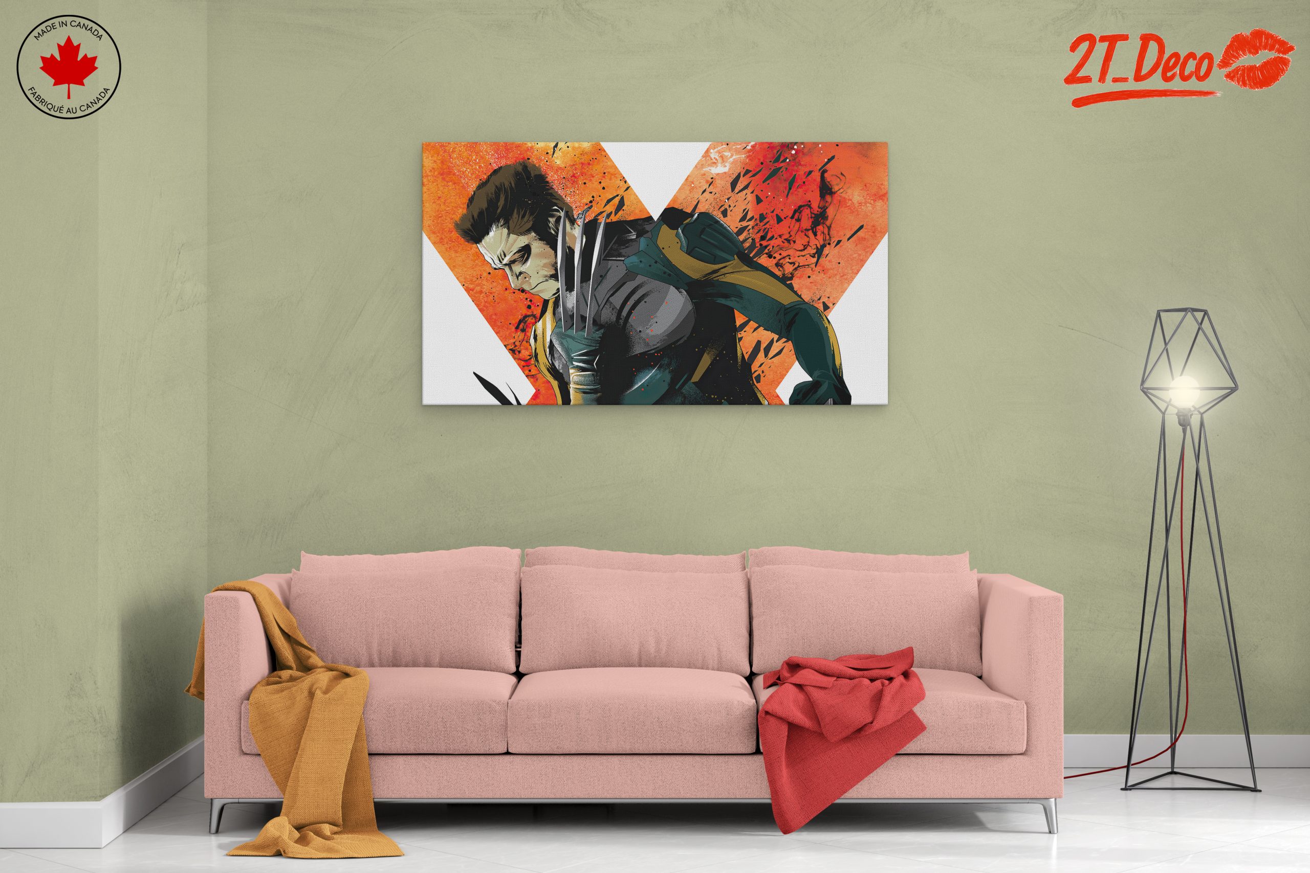 Marvel Wolverine Action Art 2 - Image 2