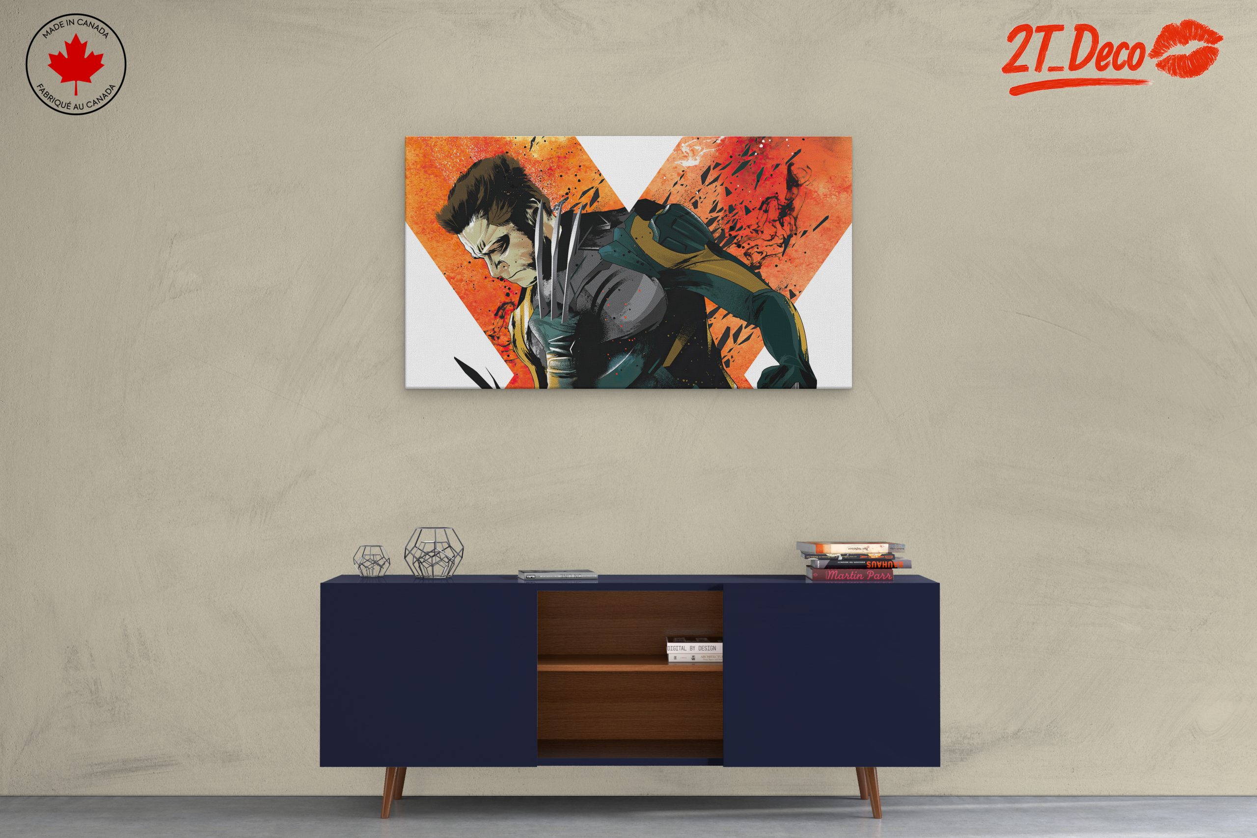 Marvel Wolverine Action Art 2 - Image 3