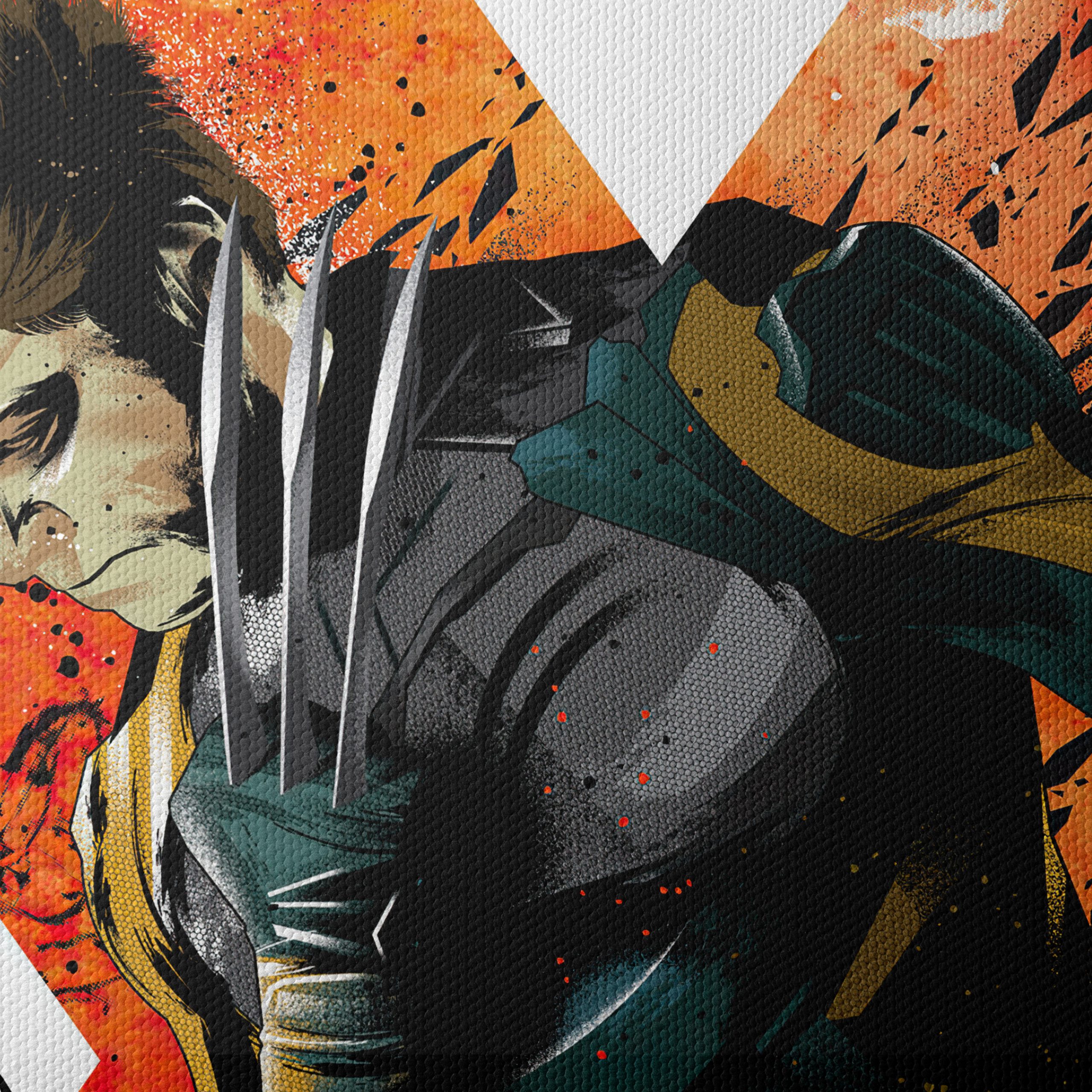 Marvel Wolverine Action Art 2 - Image 4
