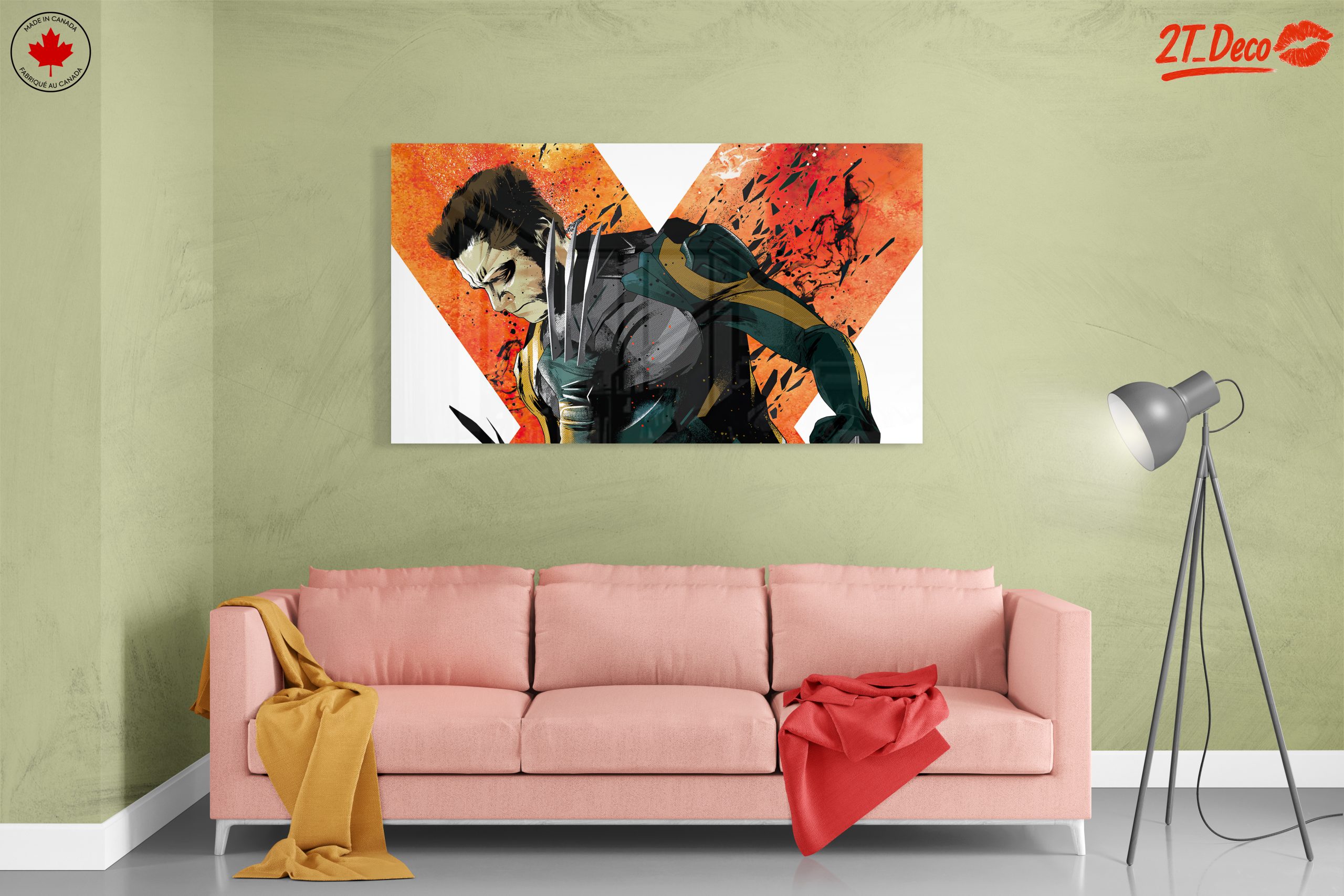 Marvel Wolverine Action Art 2 - Image 7