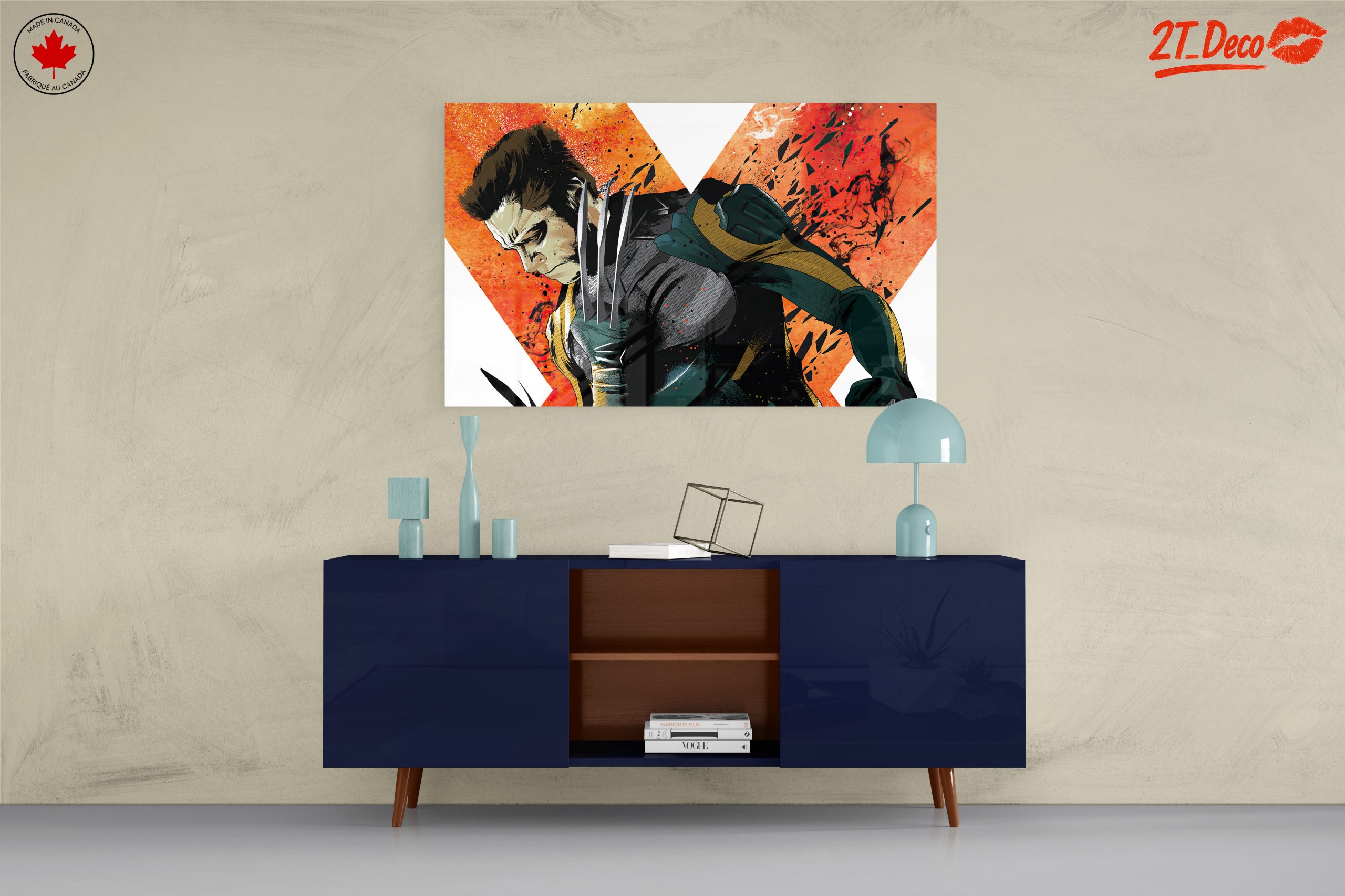 Marvel Wolverine Action Art 2 - Image 8