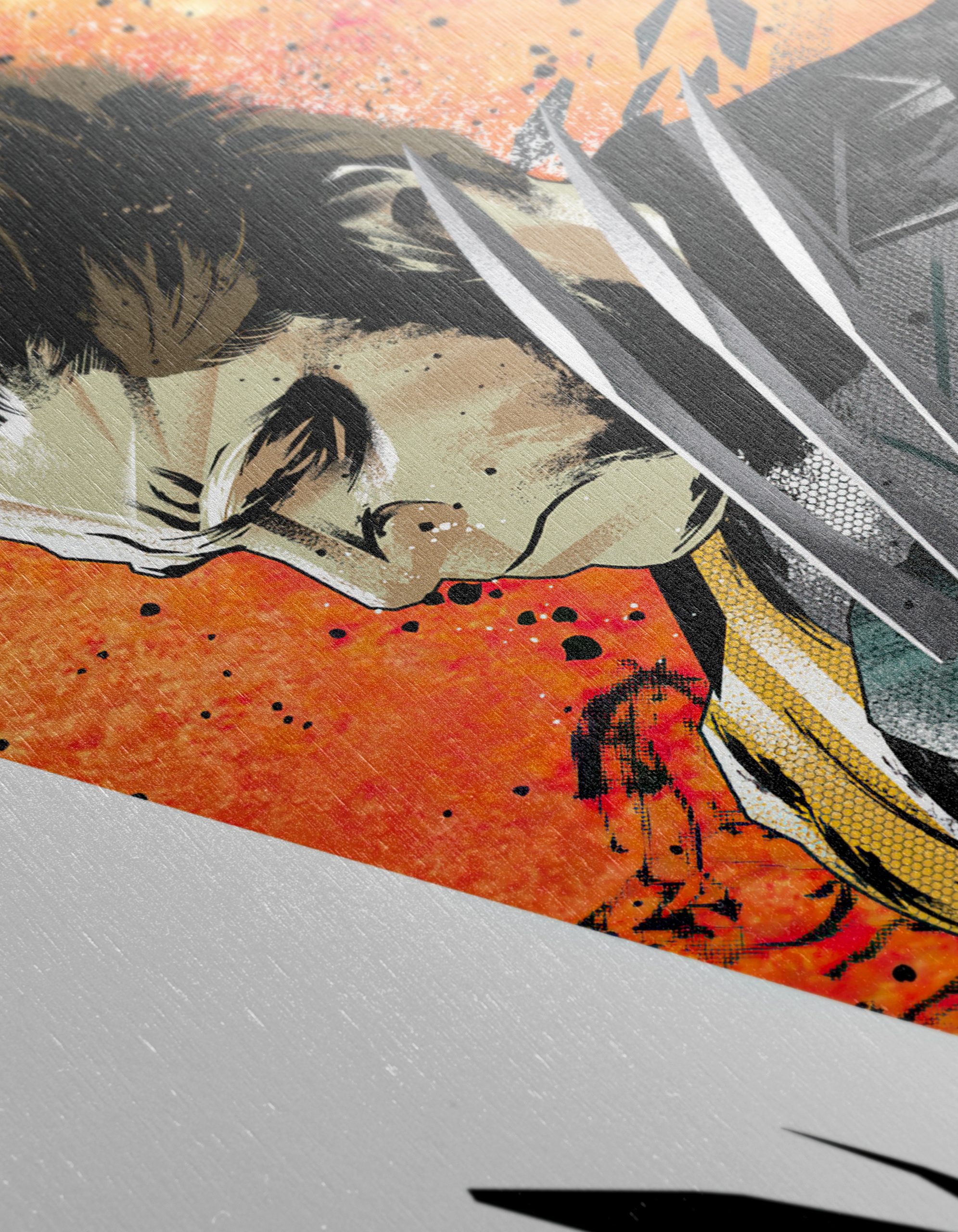Marvel Wolverine Action Art 2 - Image 12
