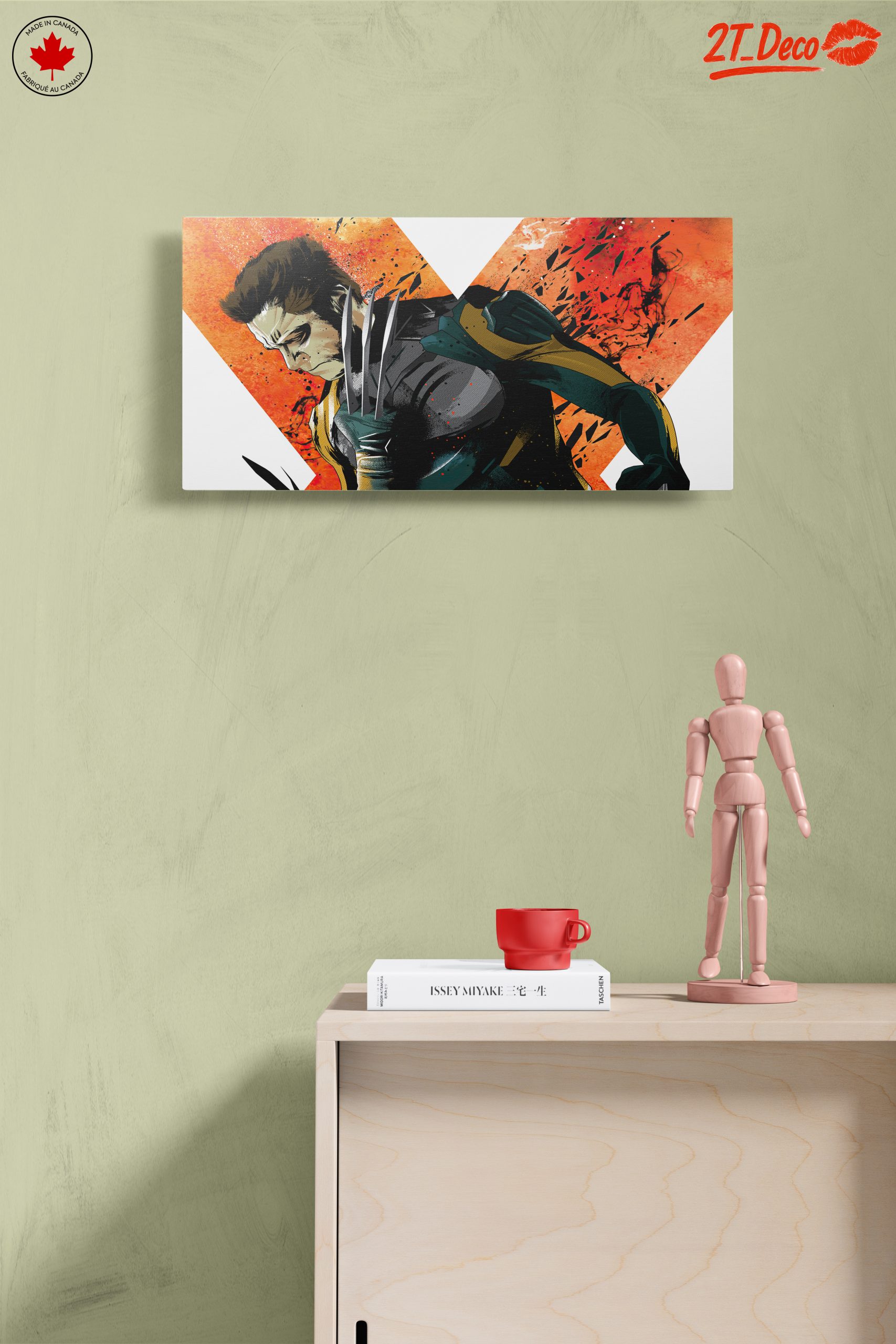 Marvel Wolverine Action Art 2 - Image 14