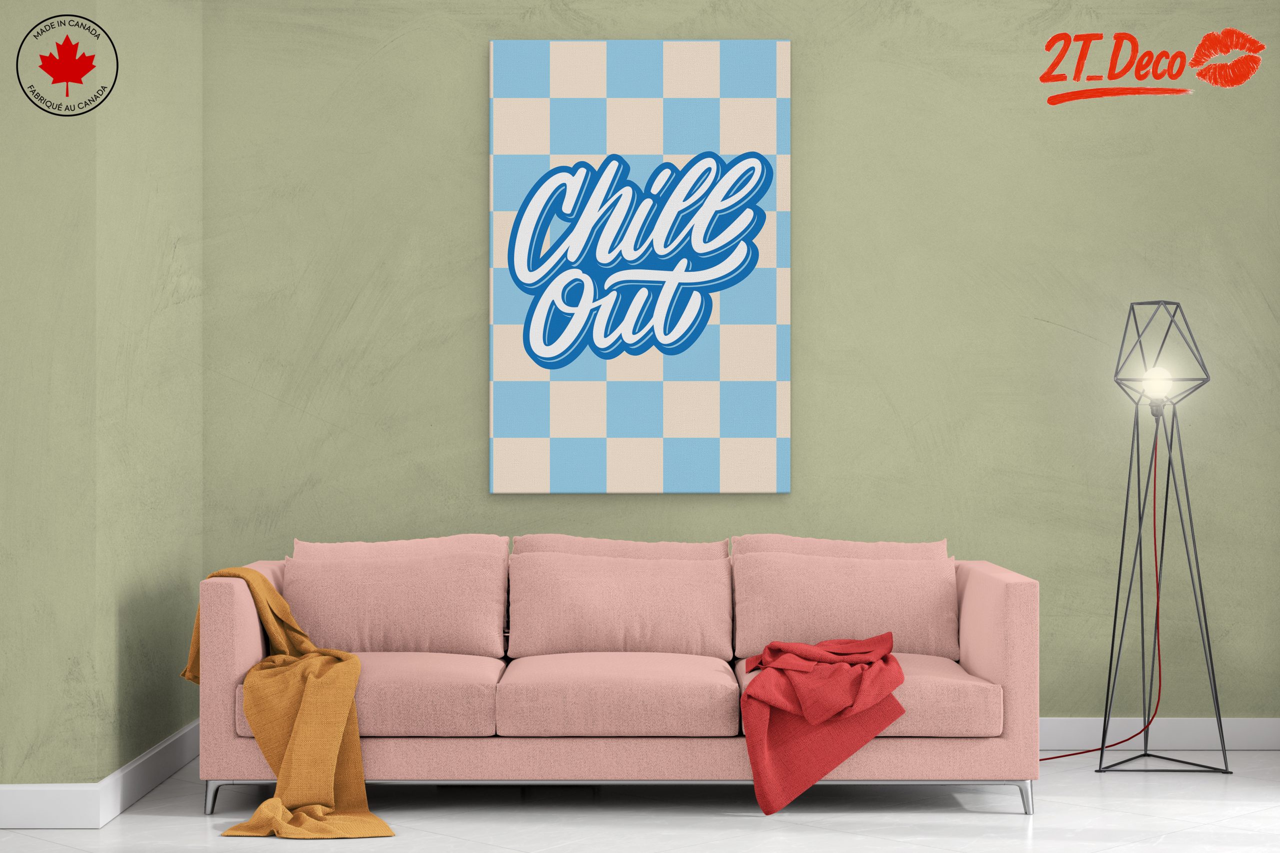 Chill Out Typography Poster - Image 2