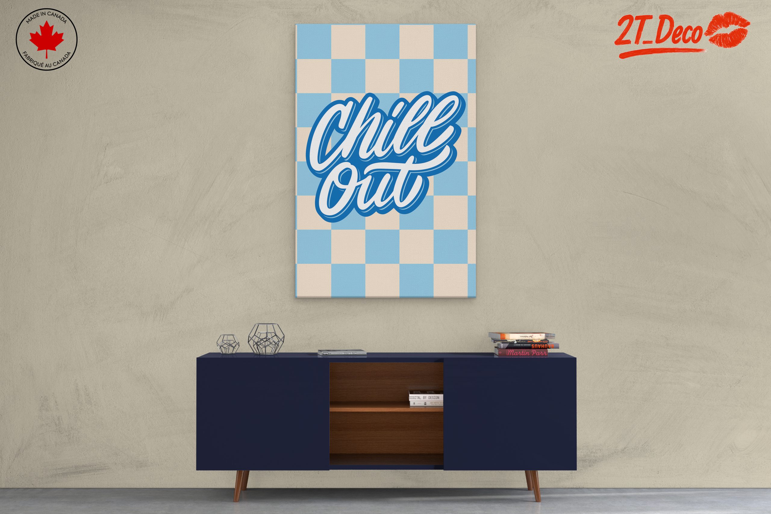 Chill Out Typography Poster - Image 3