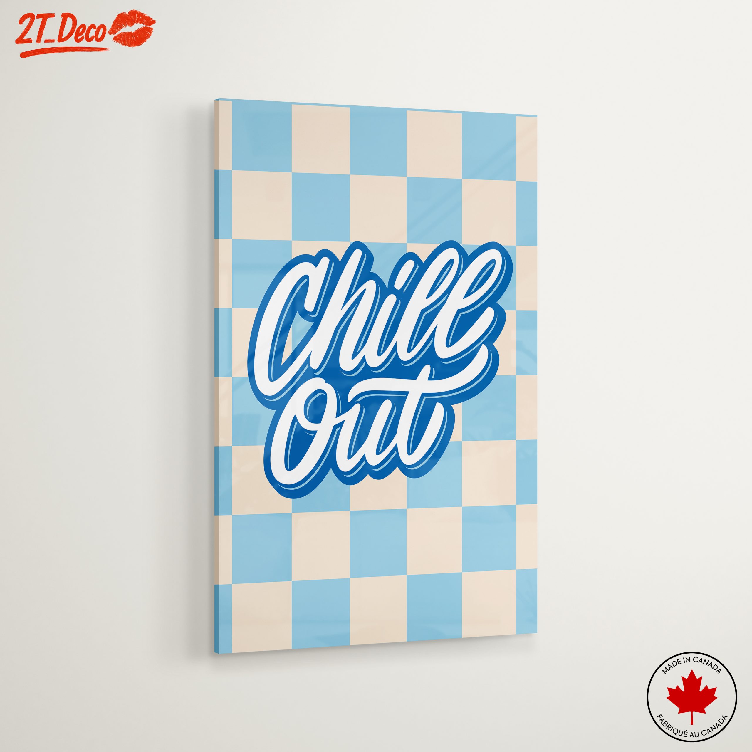 Chill Out Typography Poster - Image 6
