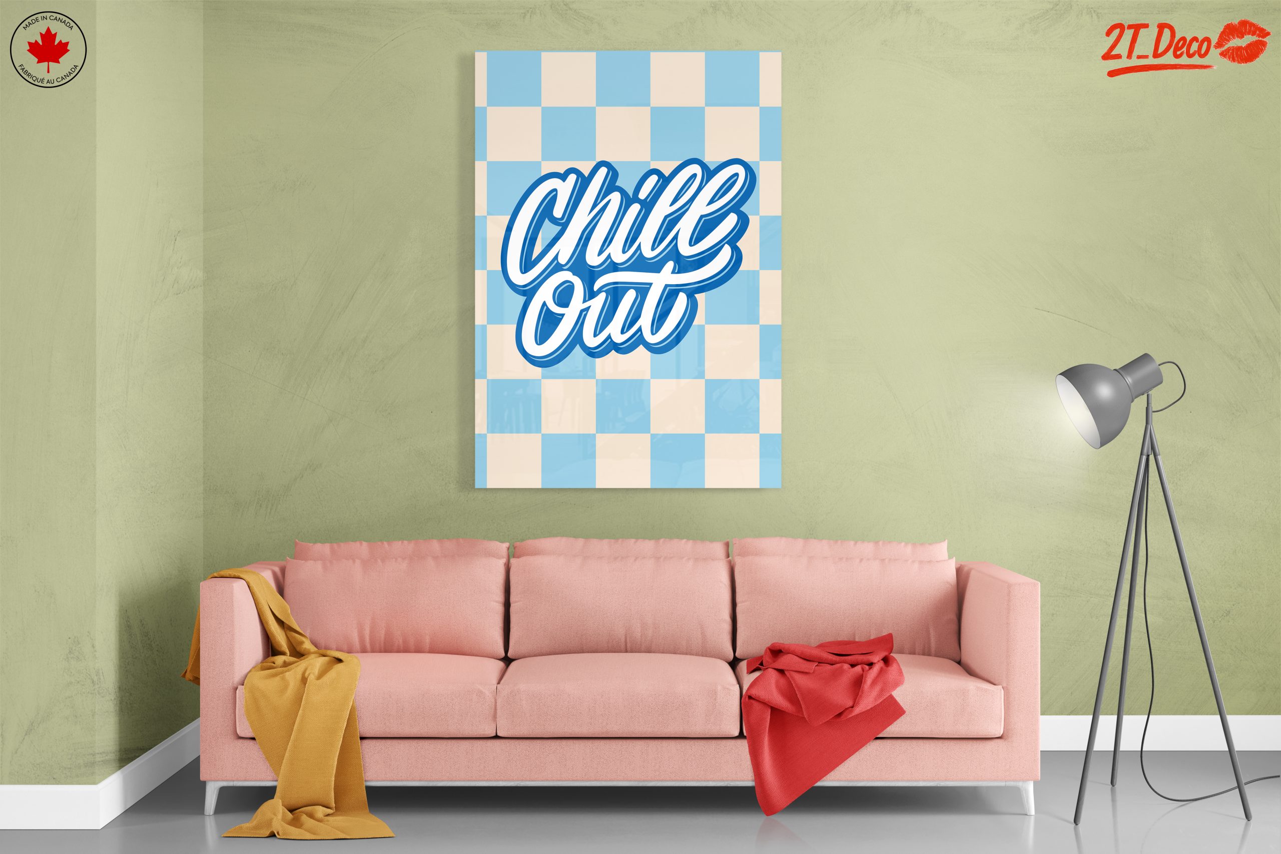 Chill Out Typography Poster - Image 7