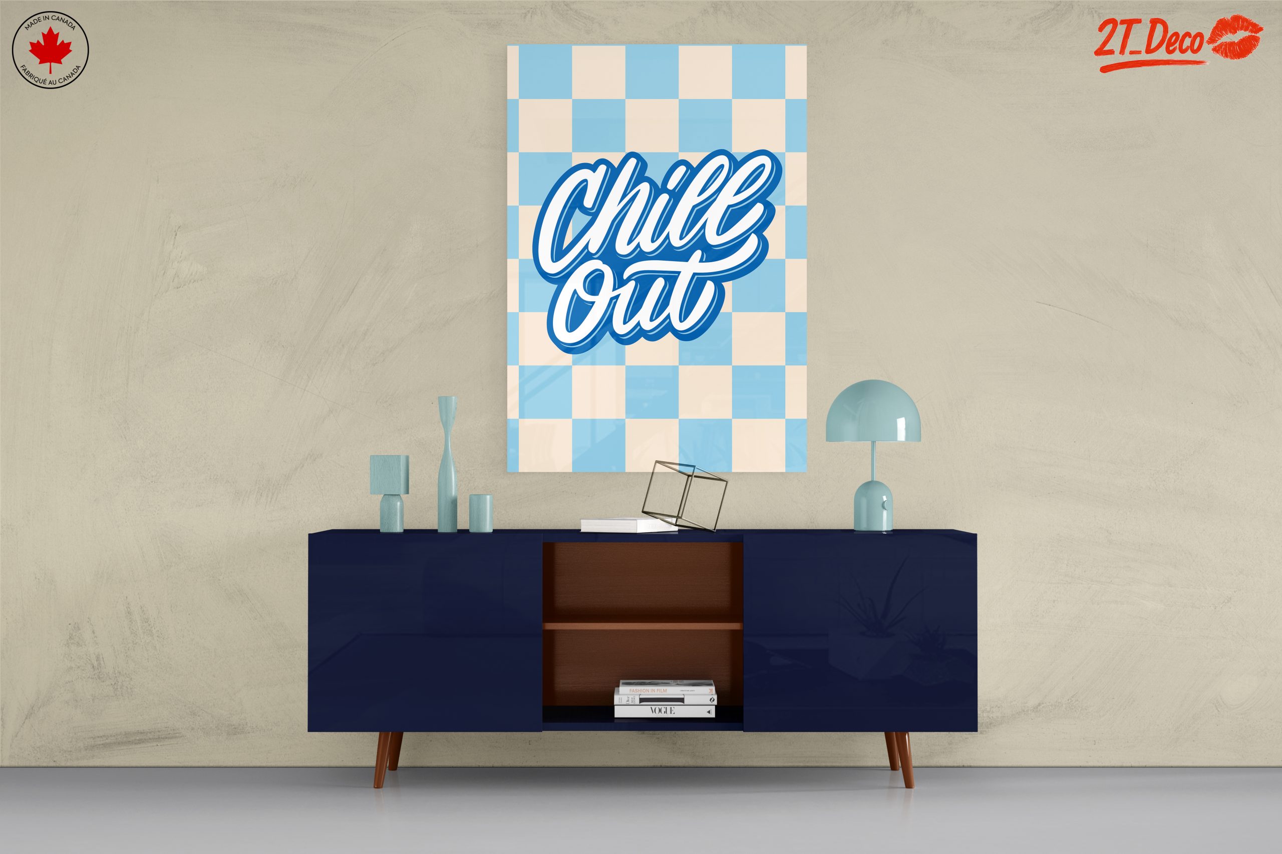 Chill Out Typography Poster - Image 8