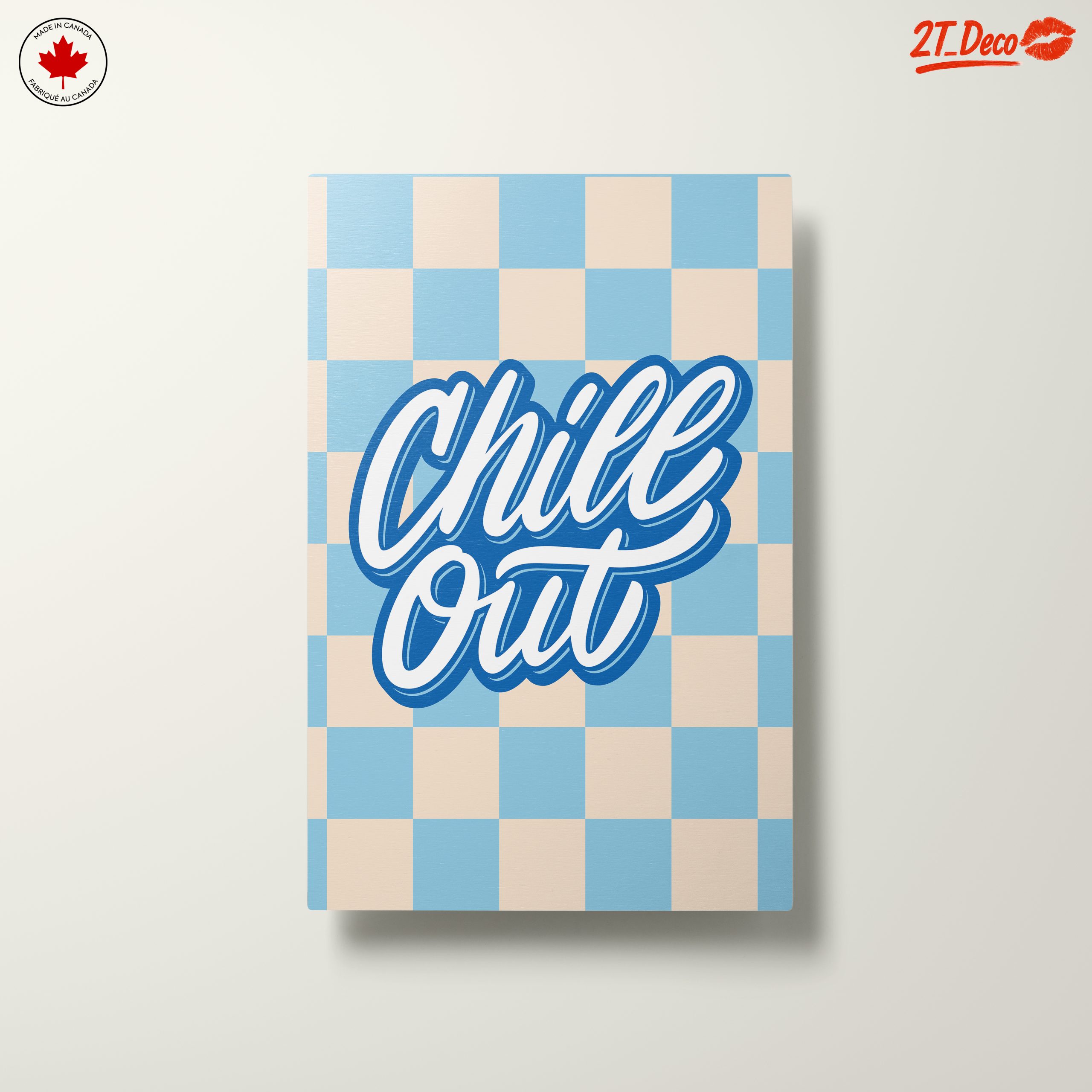 Chill Out Typography Poster - Image 10