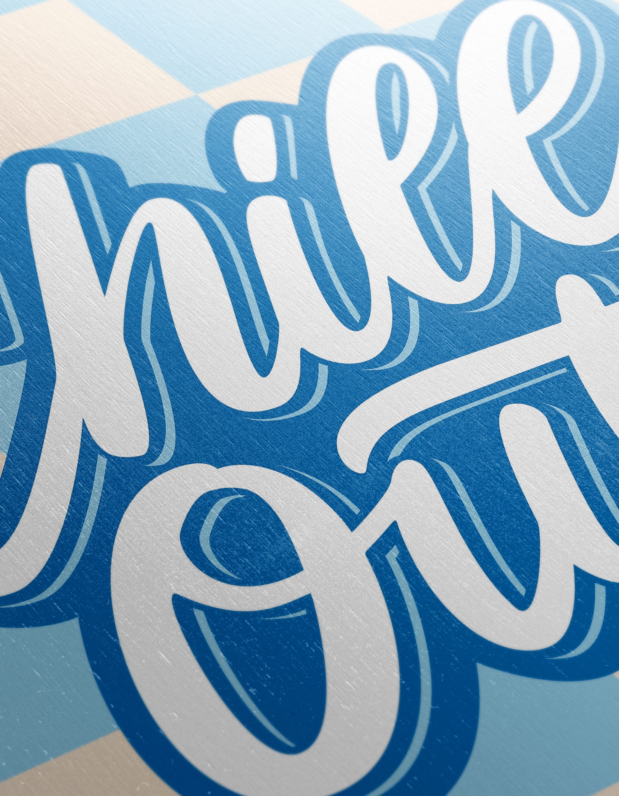 Chill Out Typography Poster - Image 12