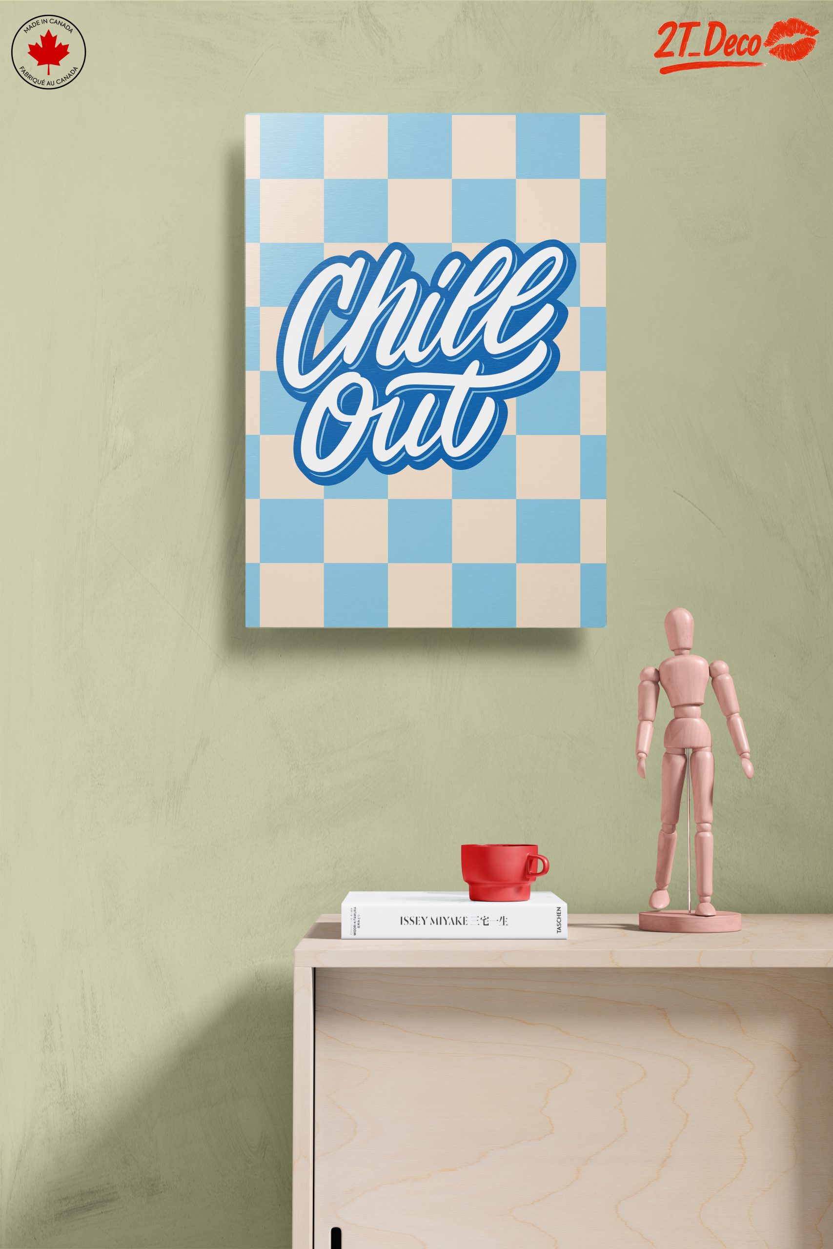 Chill Out Typography Poster - Image 14