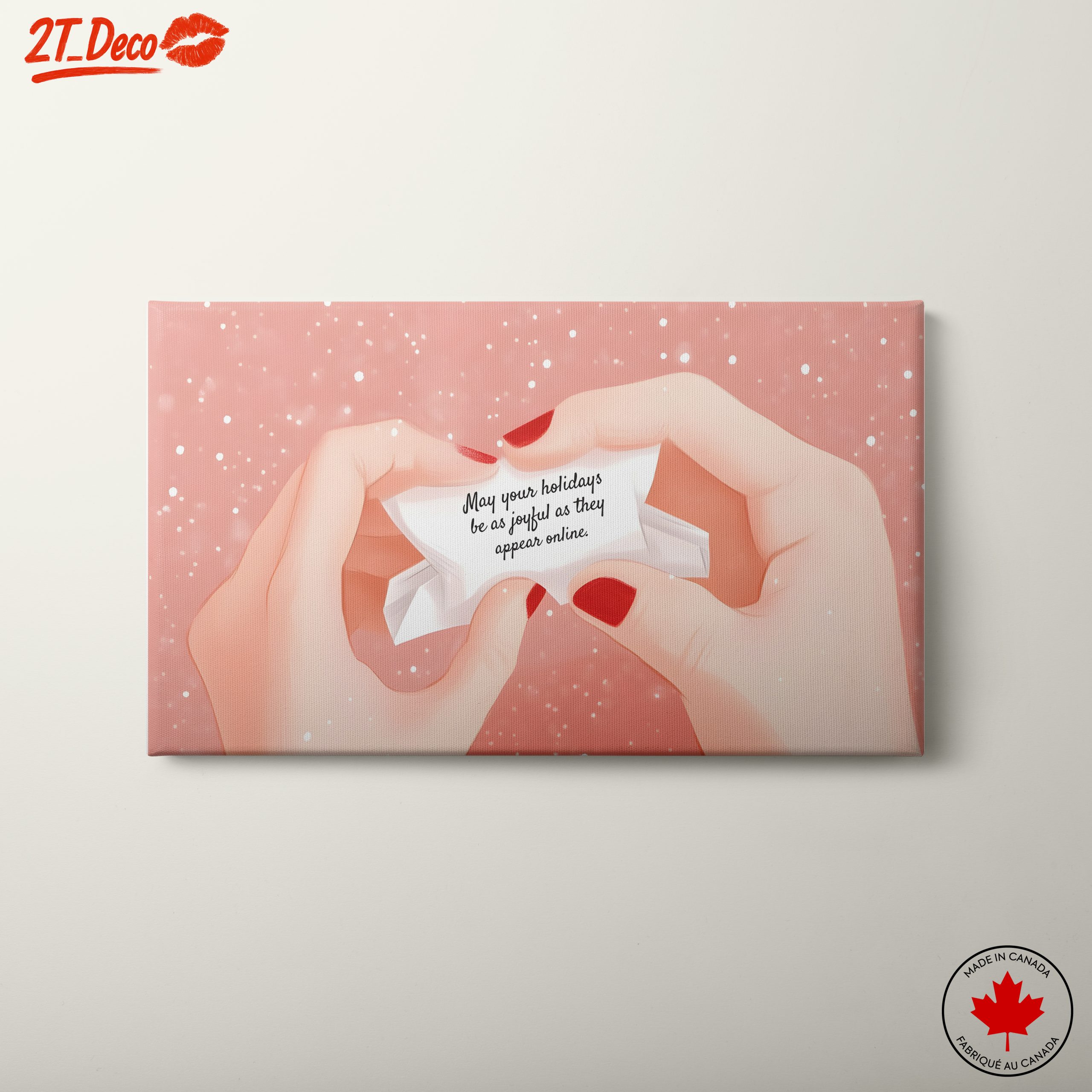 Joyful Holiday Quote Art