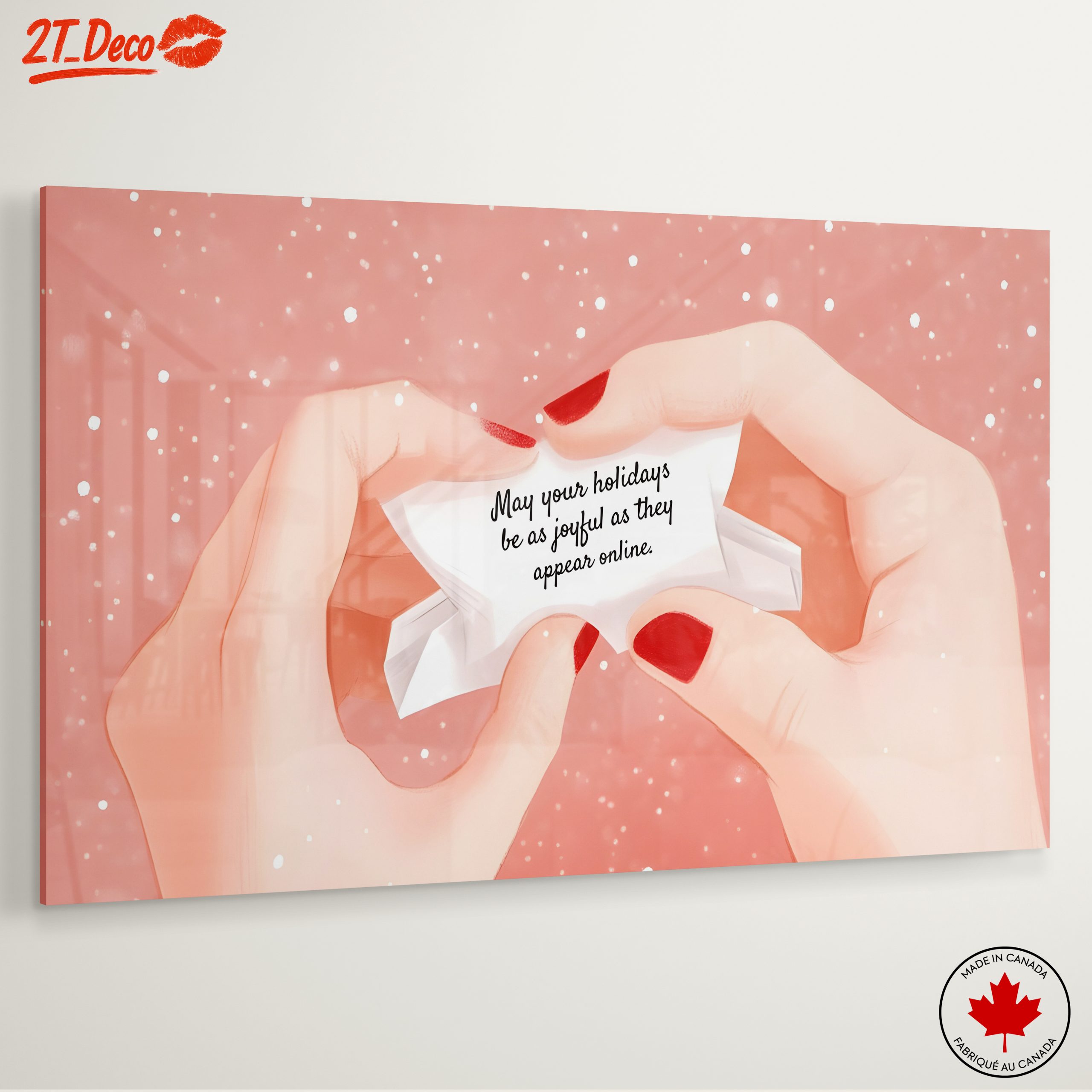 Joyful Holiday Quote Art - Image 6