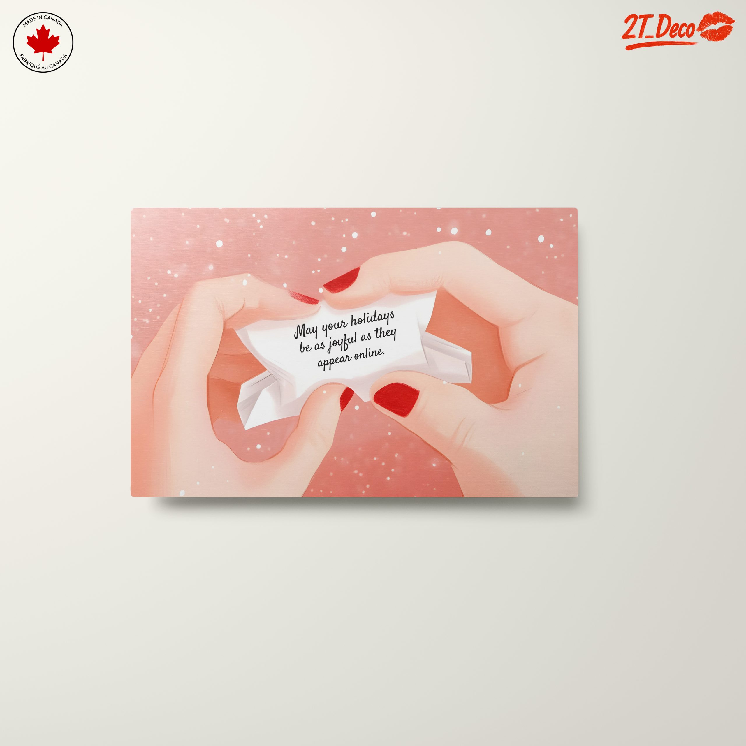 Joyful Holiday Quote Art - Image 10