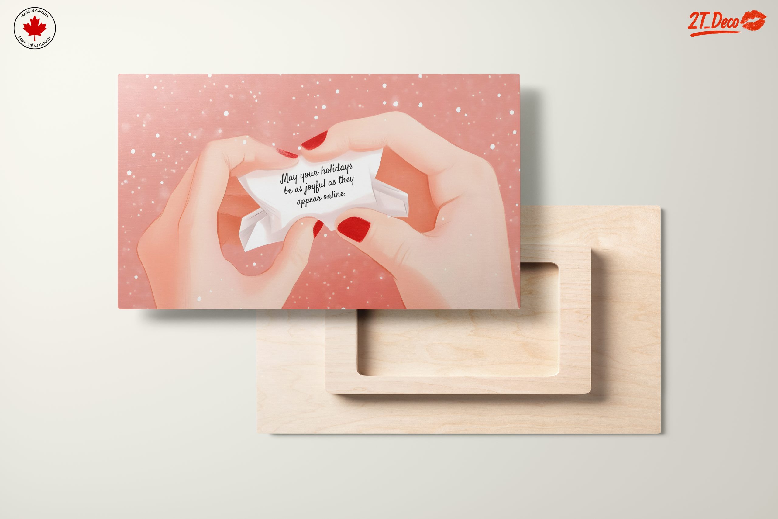 Joyful Holiday Quote Art - Image 11