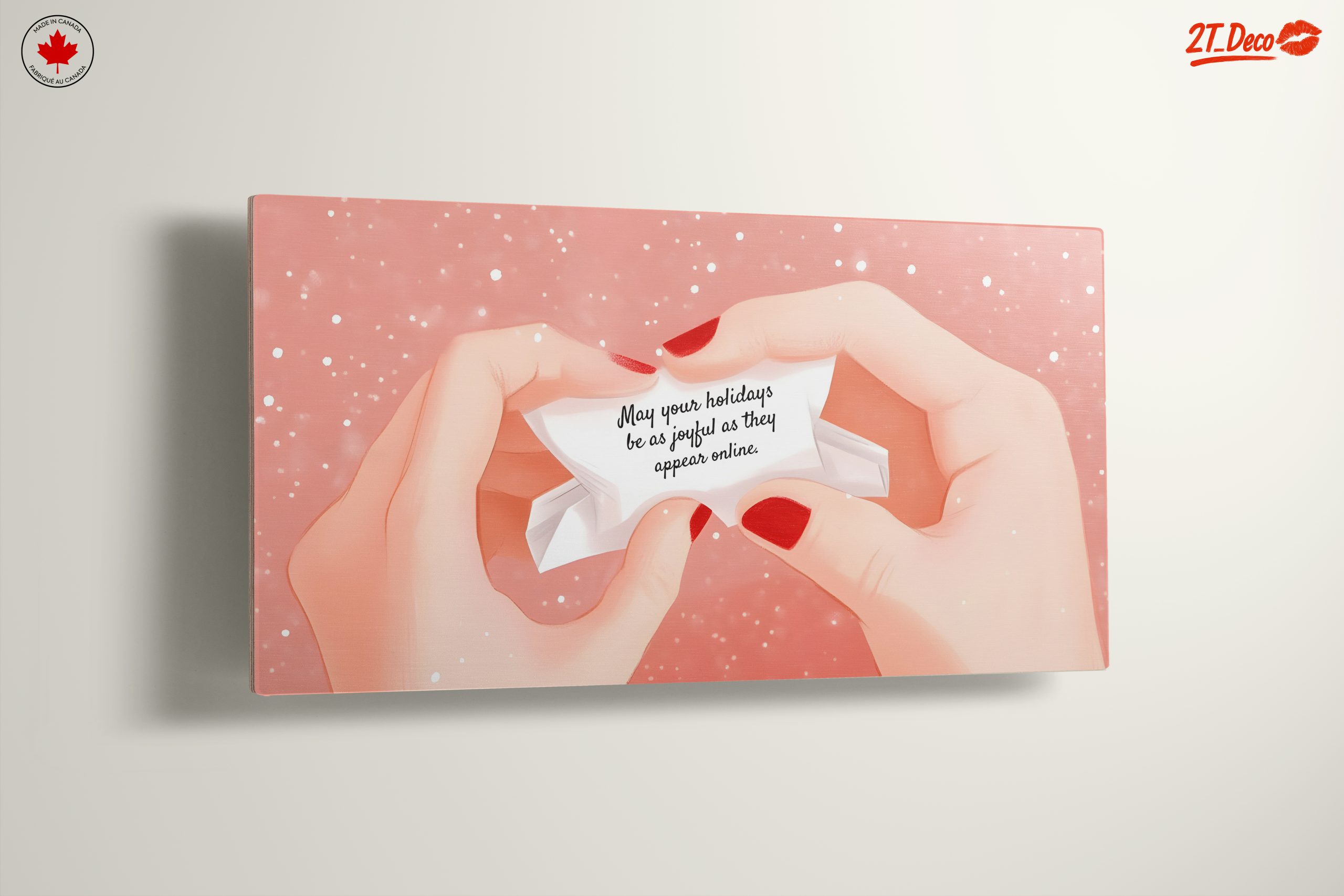 Joyful Holiday Quote Art - Image 13